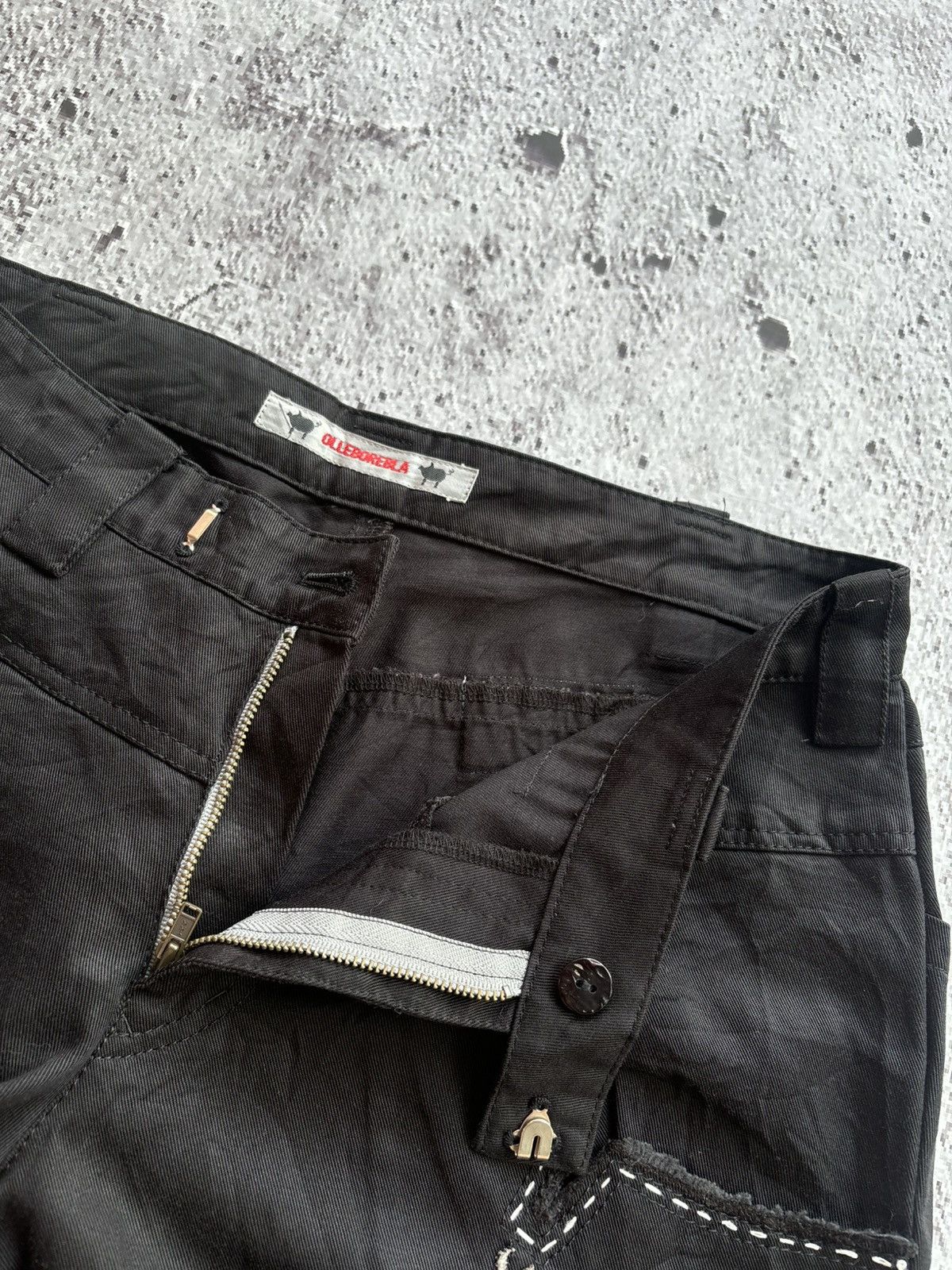 Hysteric Glamour Y2k Olleborebla bootcut black pants Size US 29 - 9 Thumbnail