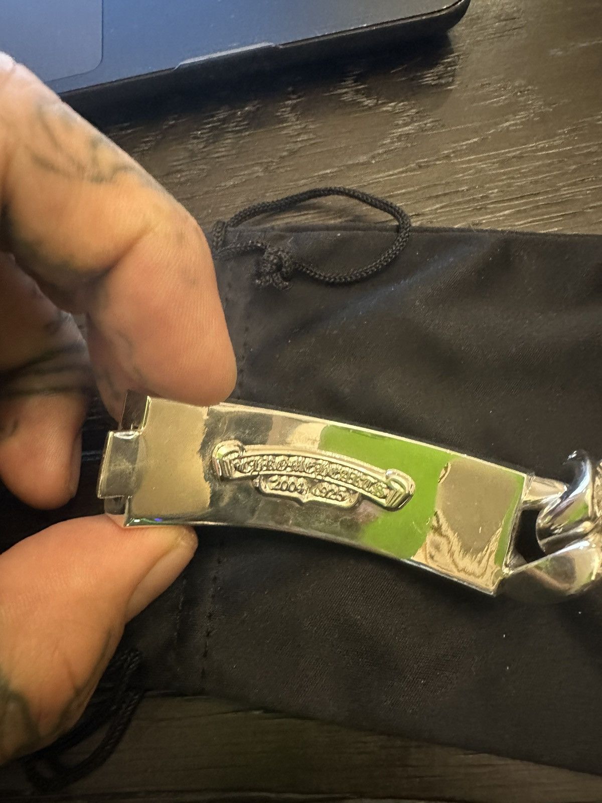Chrome Hearts CHROME HEARTS 1:1 FACTORY DIAMOND XXL JUMBO FUCK BRACELET Size ONE SIZE - 15 Thumbnail