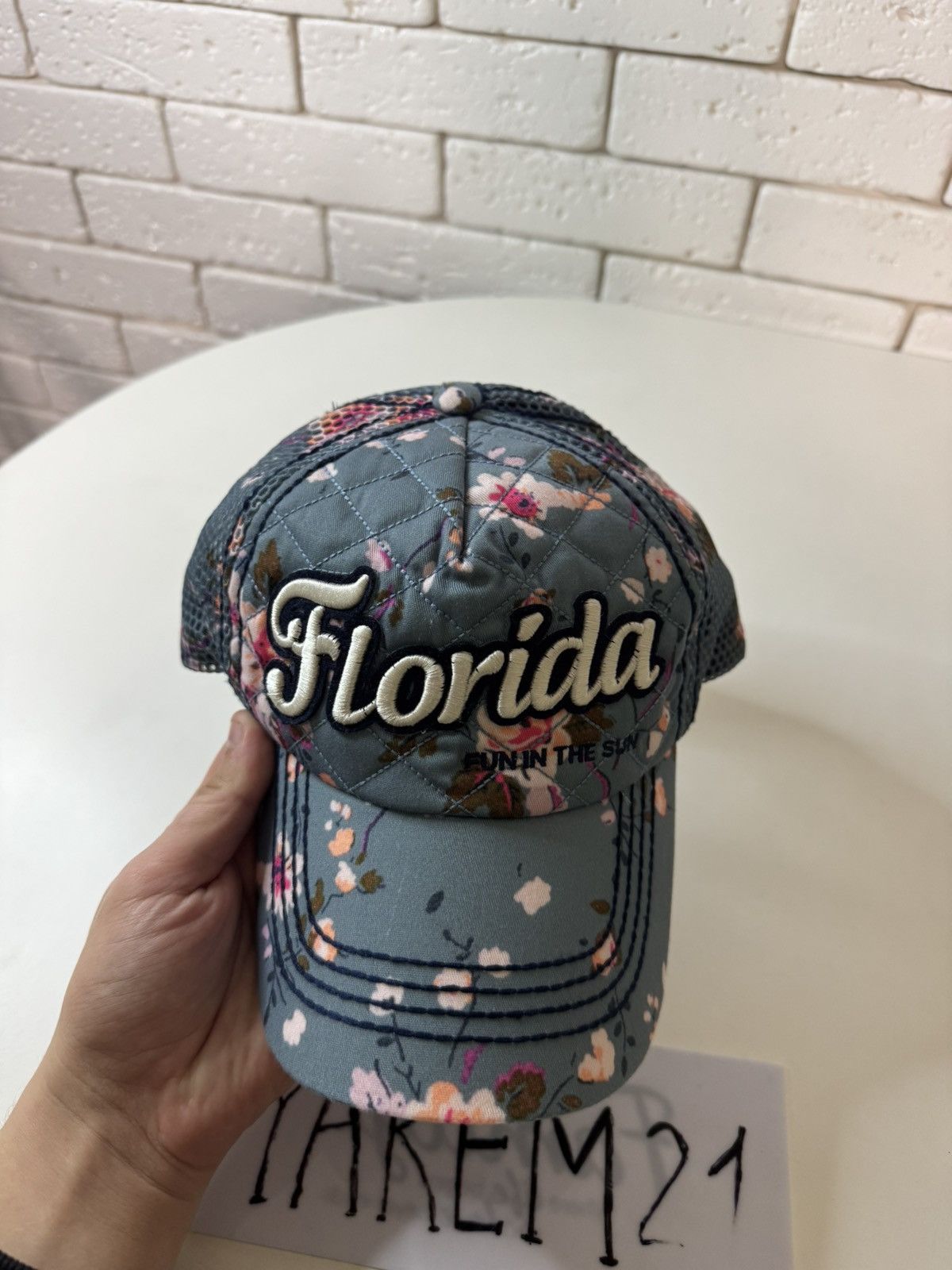 Robin Ruth Florida Robin Ruth cap hat Size ONE SIZE - 2 Thumbnail
