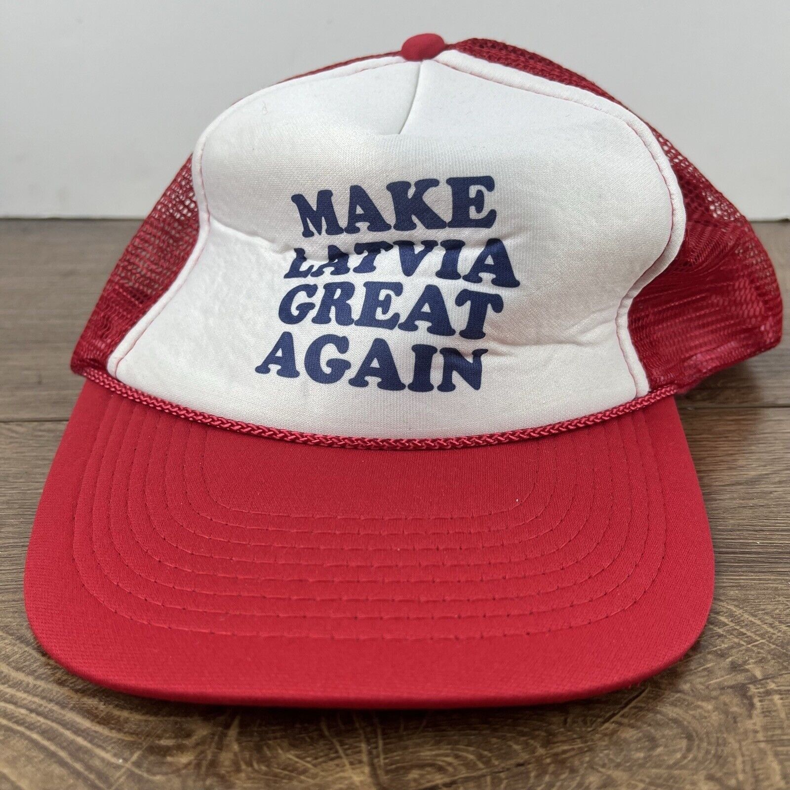 Other Latvia Hat Make Latvia Great Again Hat Adjustable Hat Red Ha Size ONE SIZE - 5 Thumbnail