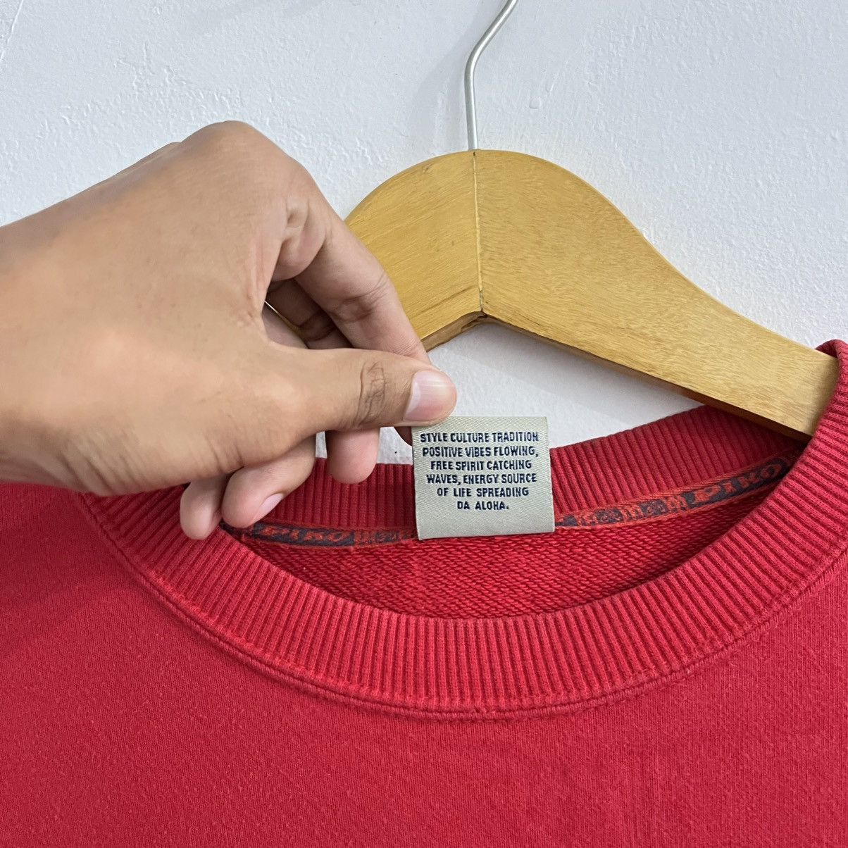 Other Piko Hawaian Red Sweatshirt Size US L / EU 52-54 / 3 - 5 Thumbnail