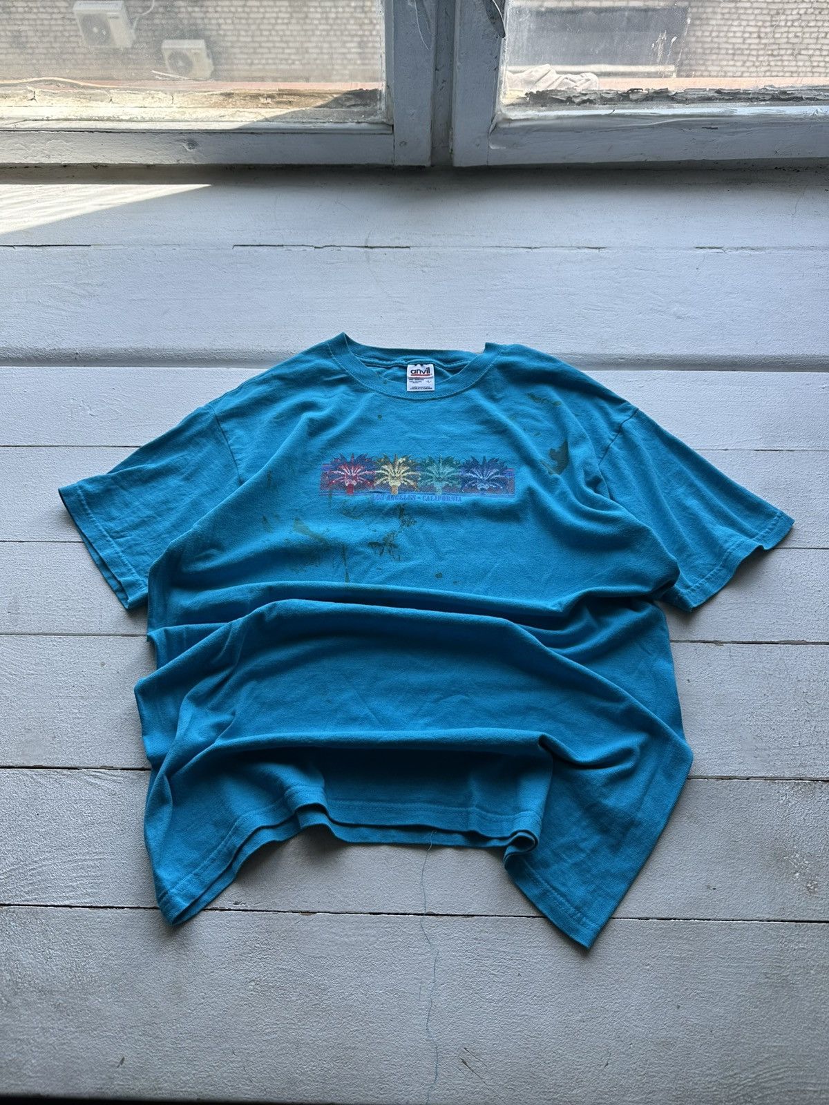 4GSELLER × Vintage 🚨Vintage 90s LAS ANGELES CALIFORNIA Tee Large Size US L / EU 52-54 / 3 - 1 Thumbnail