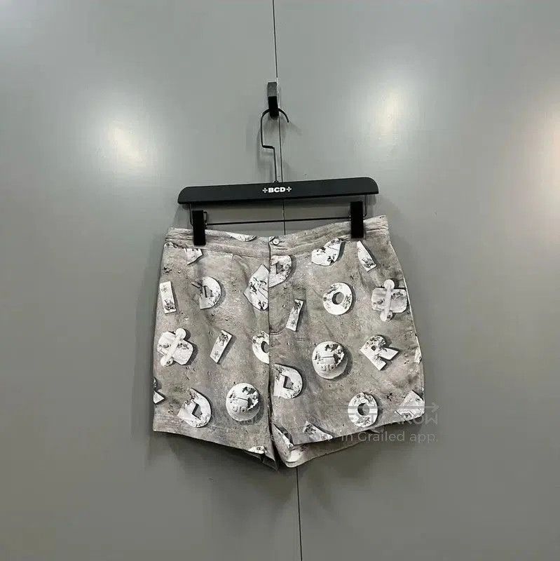 Dior Dior Gray Cotton Summer Shorts for Men . Size US 28 / EU 44 - 1 Thumbnail