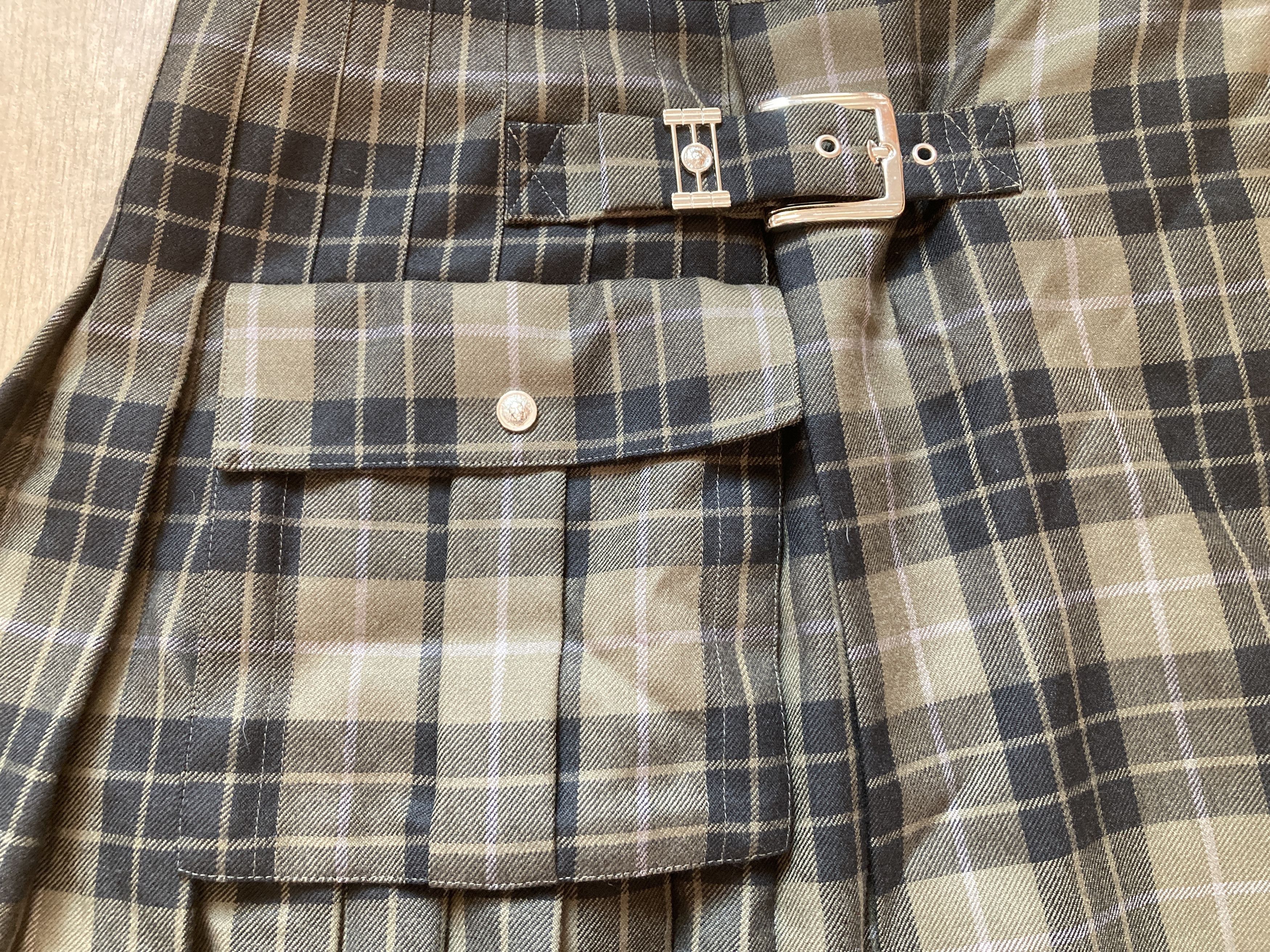 Versus Versace Versus Checkered Kilt Size US 32 / EU 48 - 5 Thumbnail