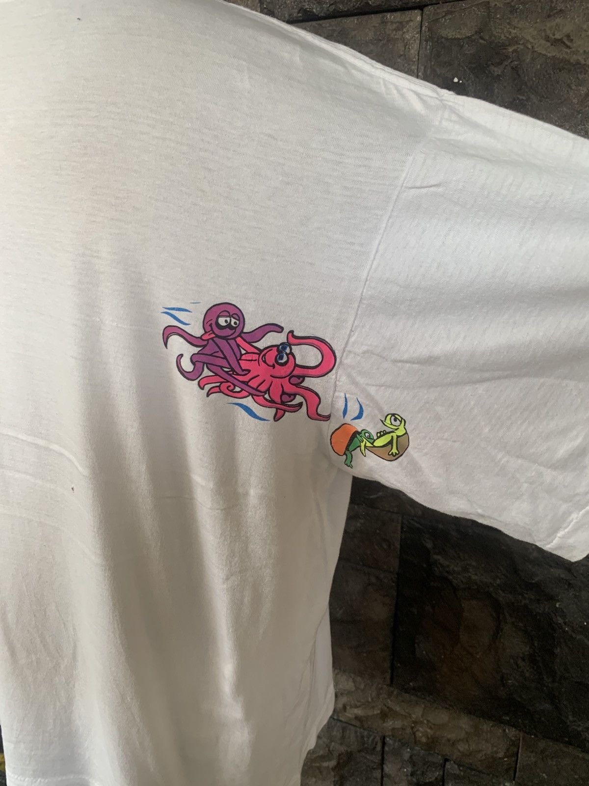 Vintage Vintage 90s Funny Graphics “No Sex On The Beach” T shirt Size US XL / EU 56 / 4 - 7 Thumbnail