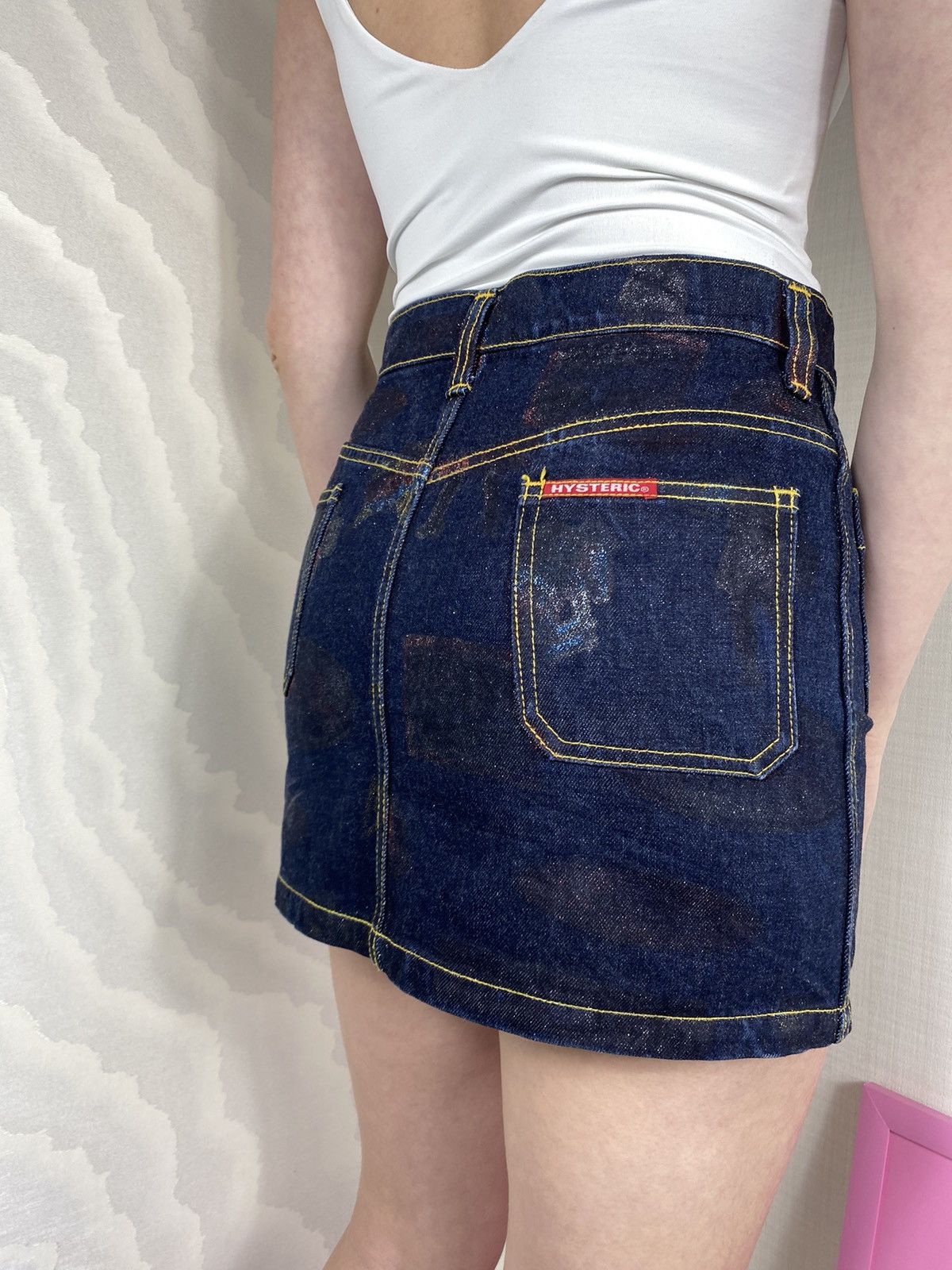 Hysteric Glamour × Japanese Brand Hysteric Glamour Jeans Skirt Size 27" / US 4 / IT 40 - 4 Thumbnail