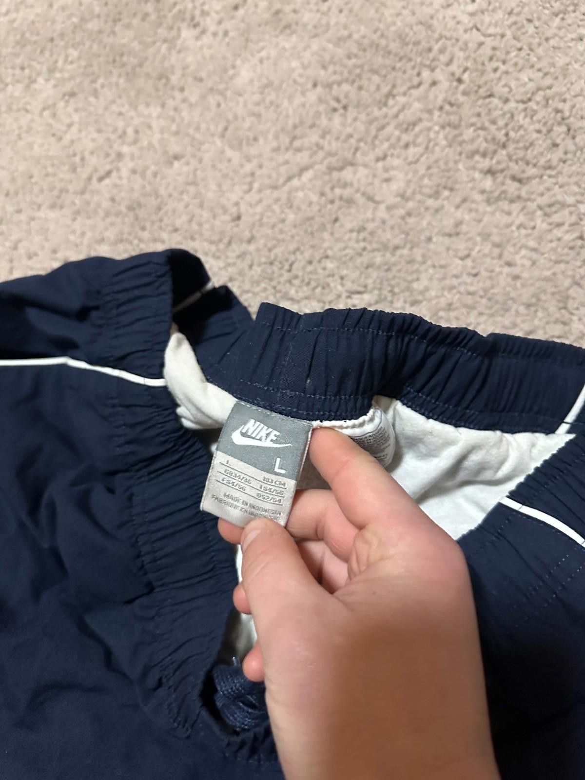 Nike Vintage Nike Track Pant Blue Sz L Size US 34 / EU 50 - 6 Thumbnail