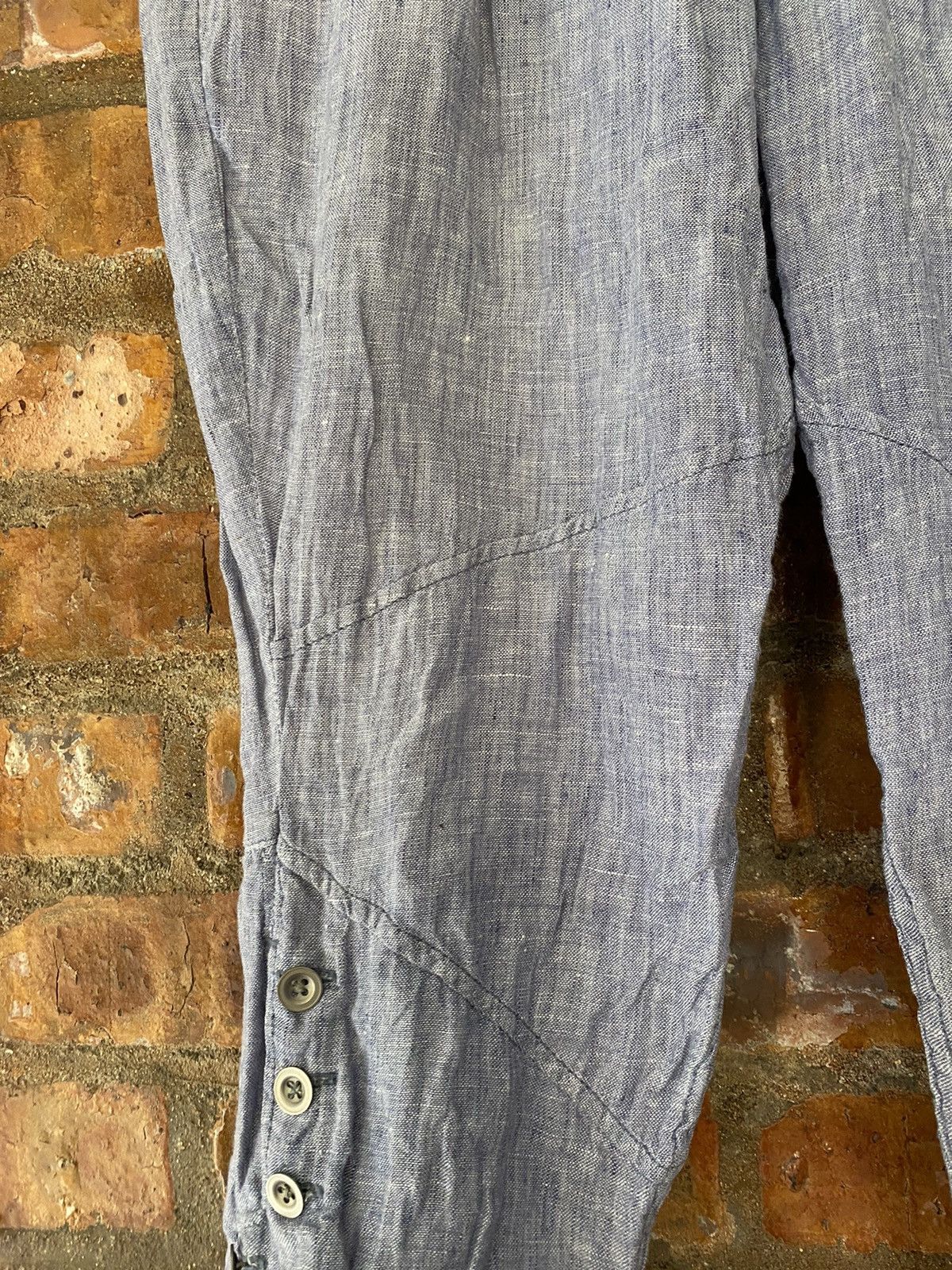 Kapital × Kapital Kountry Vtg Kapital 3/4 linen military pants Size US 32 / EU 48 - 8 Thumbnail