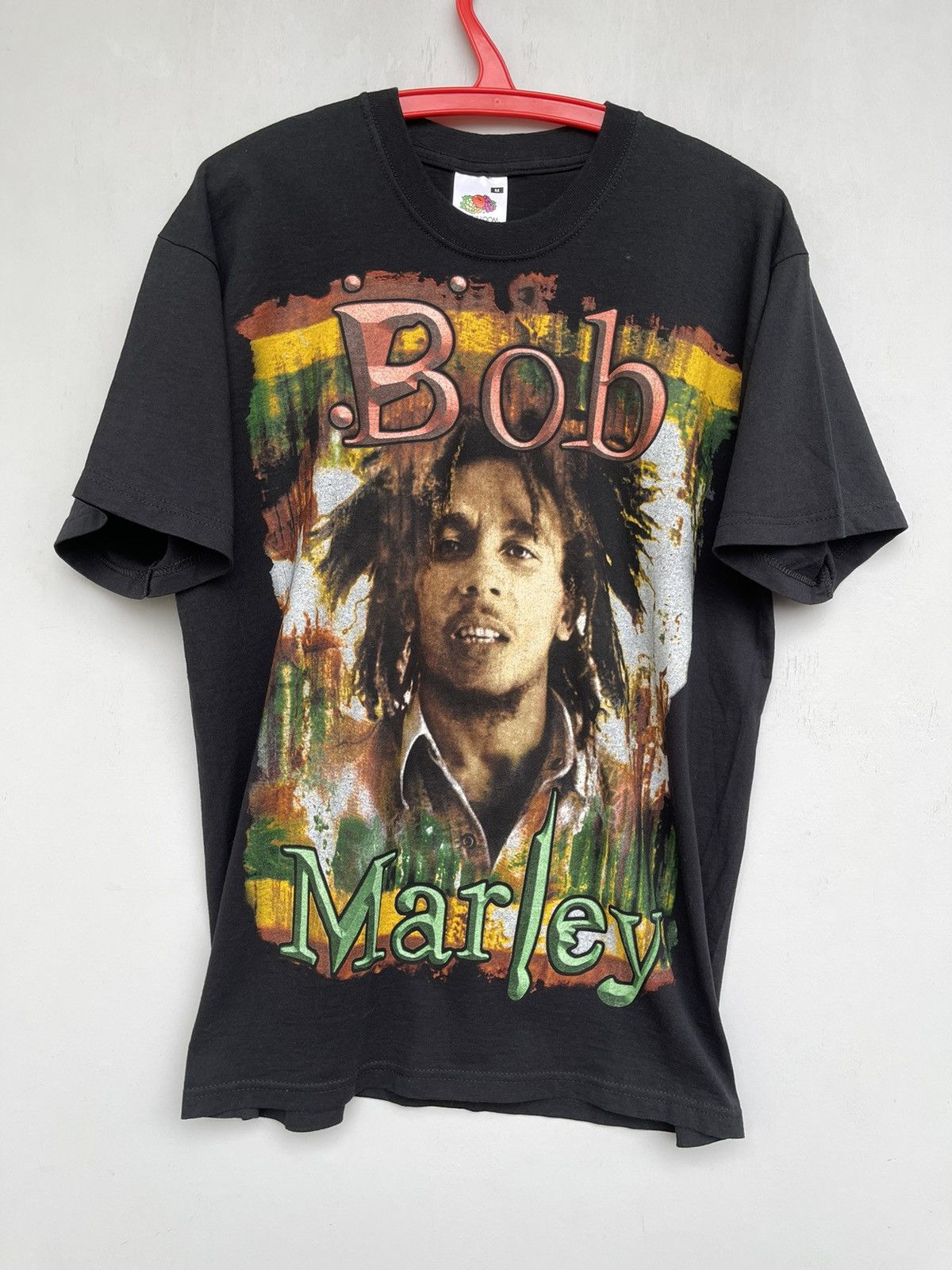 Band Tees Vintage Bob Marley Jamaica Rare Rasta Weed Cannabis Rap Tee Size US M / EU 48-50 / 2 - 1 Thumbnail