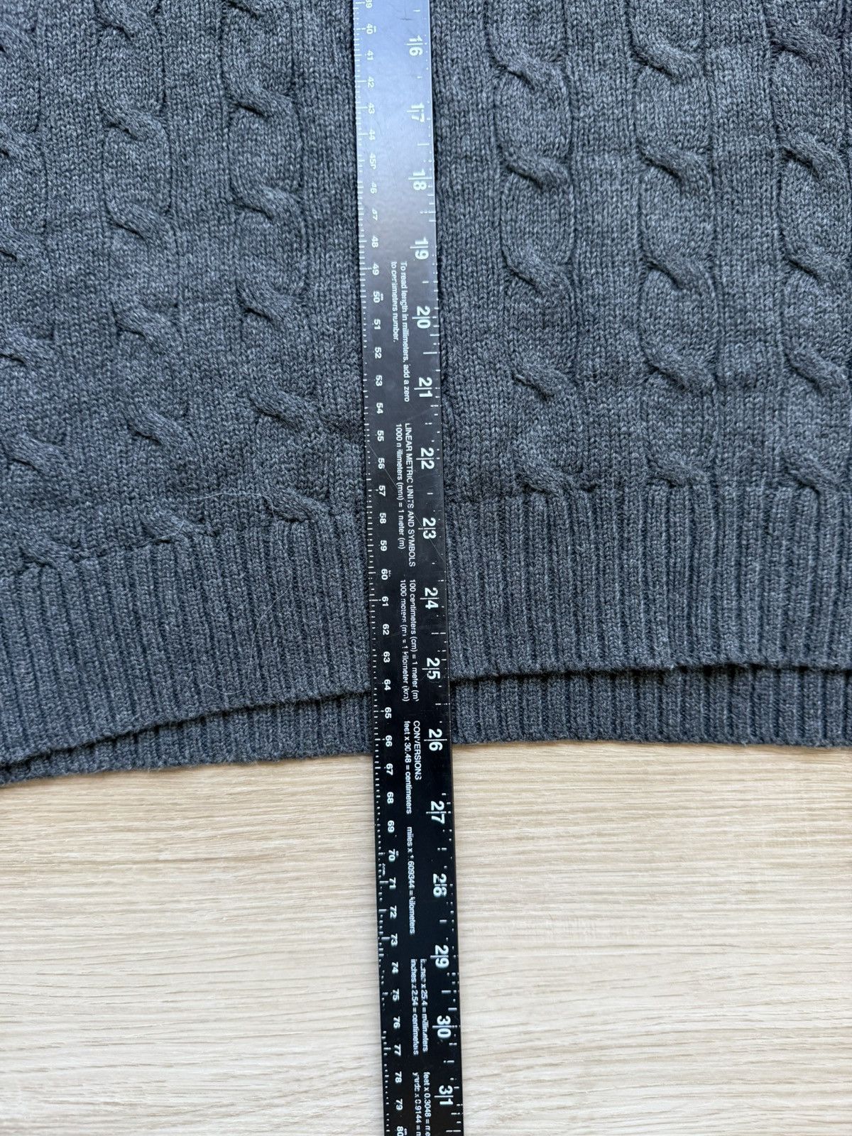Polo Ralph Lauren Polo Ralph Lauren Cable Knit sweater Size US XL / EU 56 / 4 - 6 Thumbnail