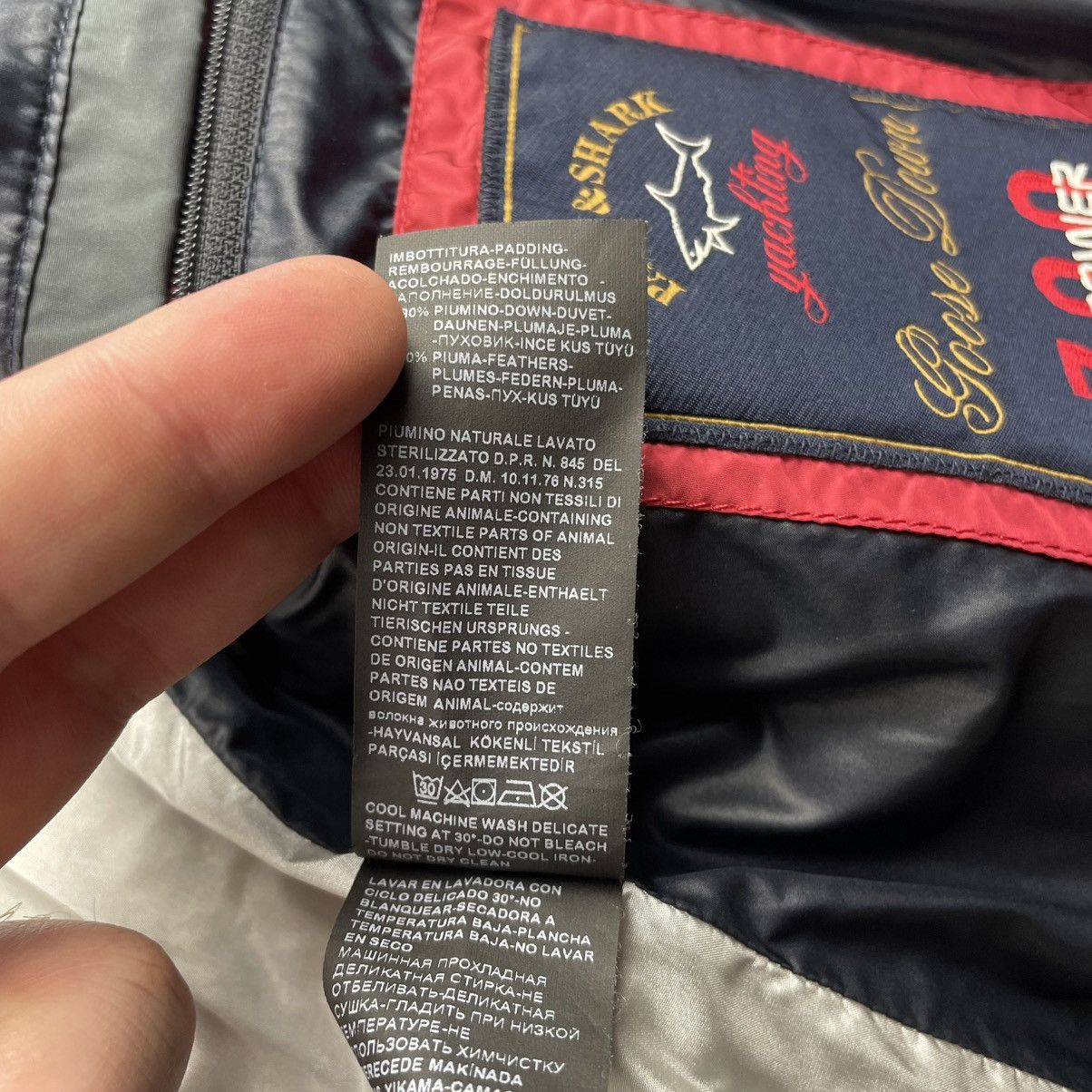 Paul & Shark Paul Shark Yachting Competition 700 Goose Down Nylon Vest Size US L / EU 52-54 / 3 - 17 Thumbnail