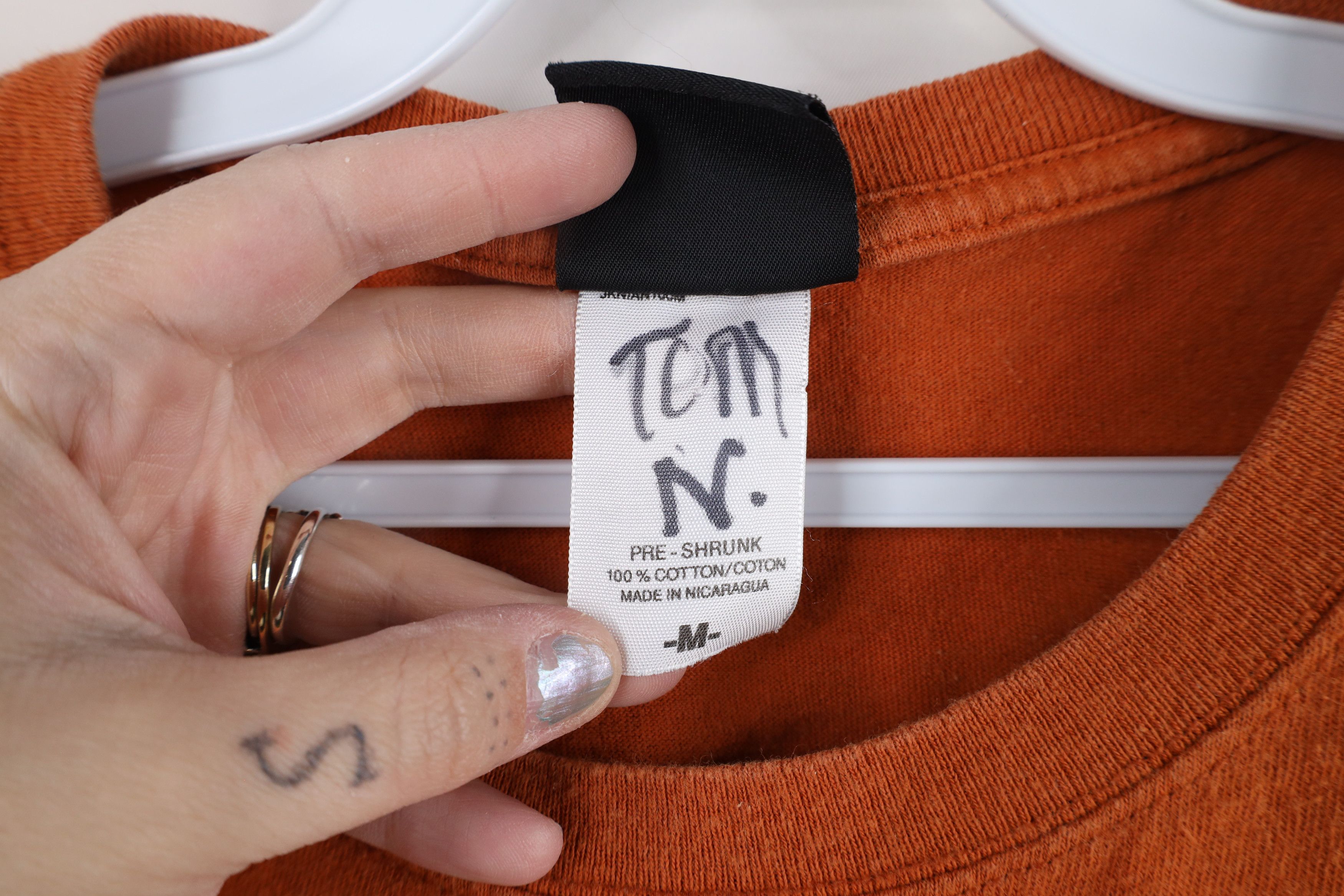Vintage Vintage 90s Streetwear Hawaii Surfing T-Shirt Orange Size US M / EU 48-50 / 2 - 6 Thumbnail