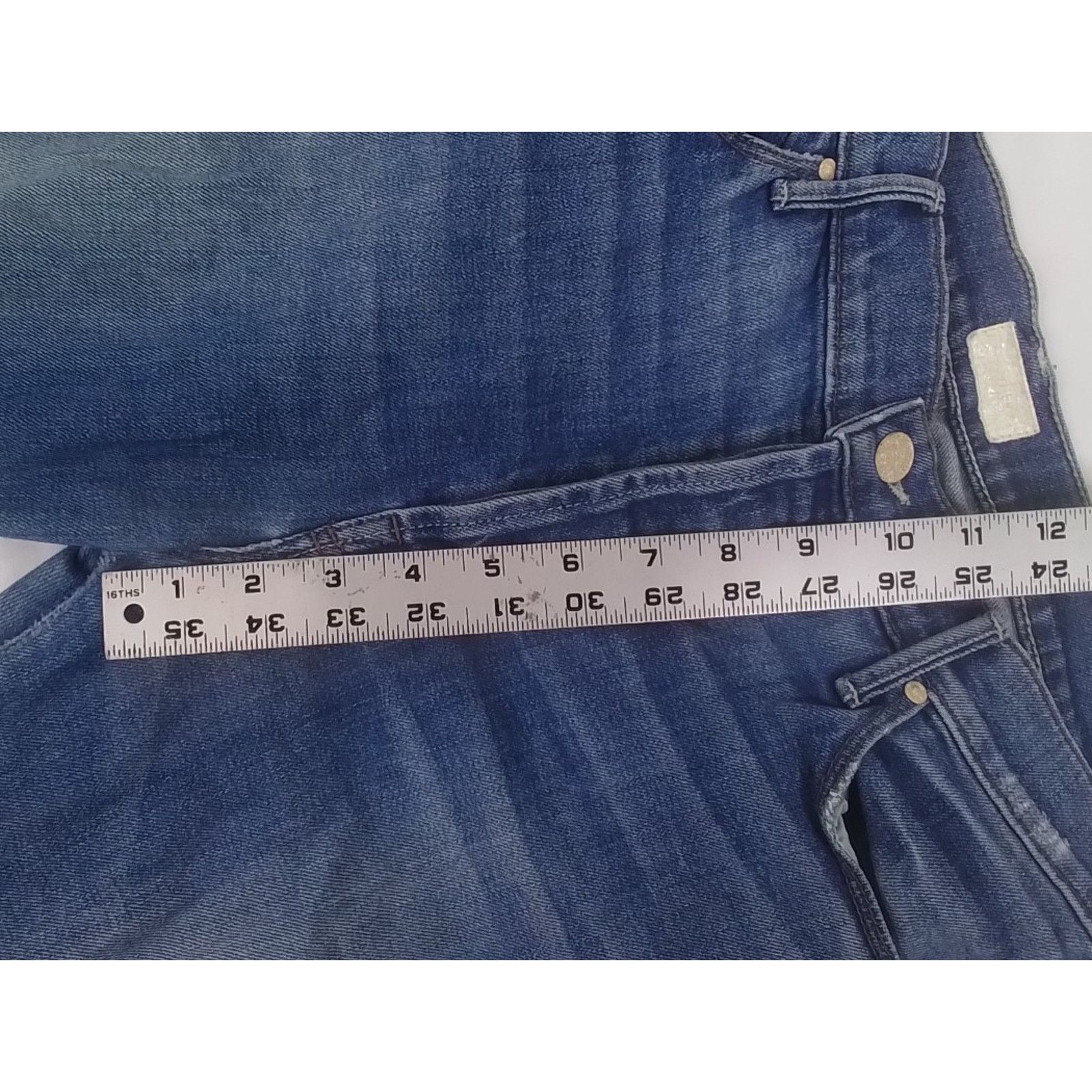 MOTHER Mother Denim Jeans Women's 26 The Vagabond Distressed Size 26" / US 2 / IT 38 - 17 Thumbnail