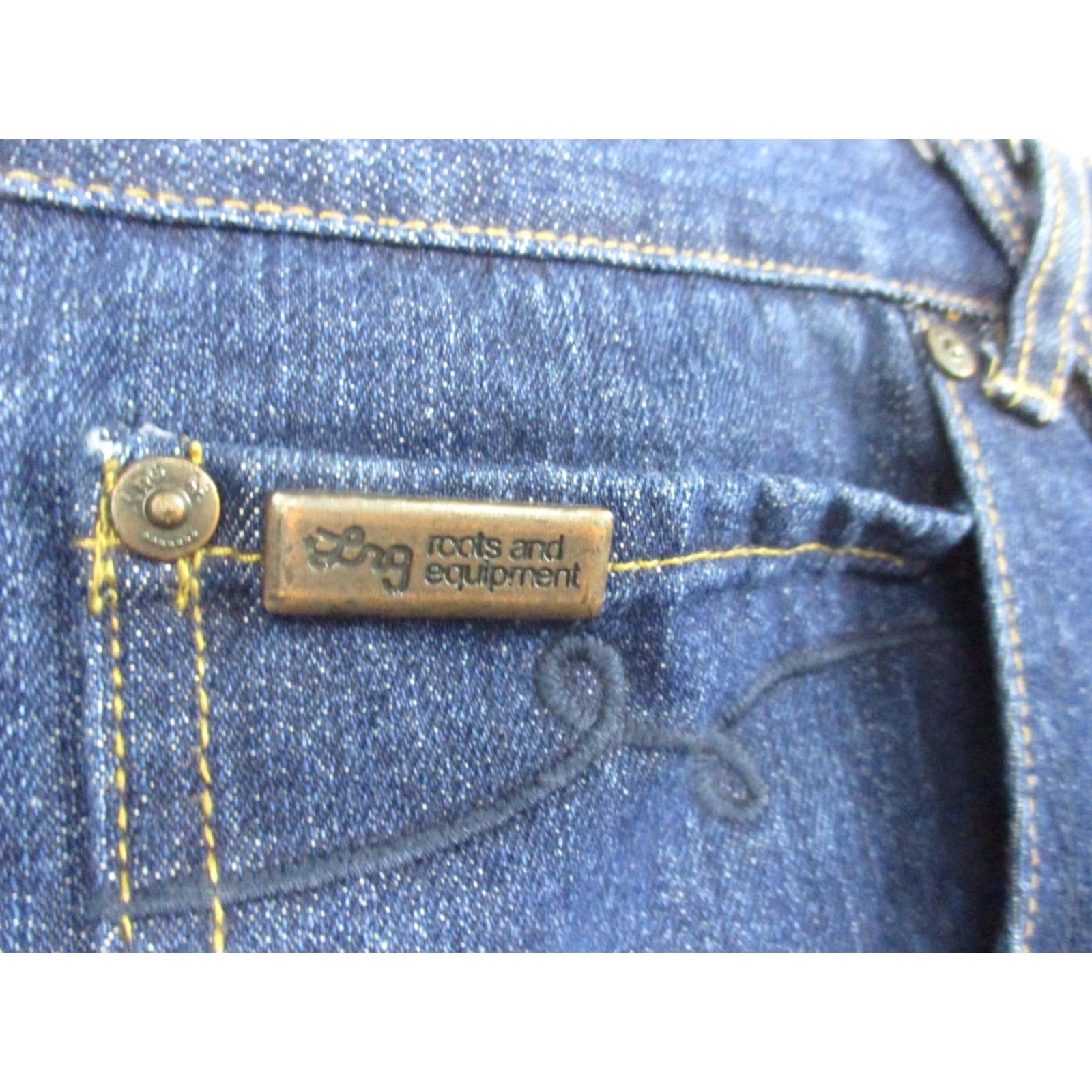 Southpole VINTAGE LRG LR Geans Jeans Mens 40x 34 Denim Baggy Y2k Southpole Style Skater Jeans Mens 40x34 Blue Denim 5-Pocket Western Classic Brand: LRG Size US 40 / EU 56 - 4 Thumbnail
