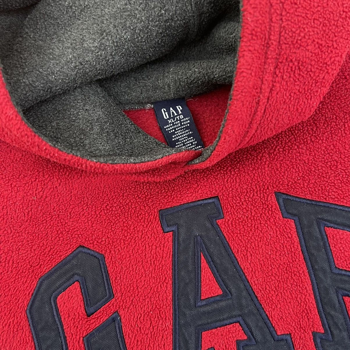 Gap × Vintage Vintage GAP Fleece Hoodie Size S / US 4 / IT 40 - 5 Thumbnail