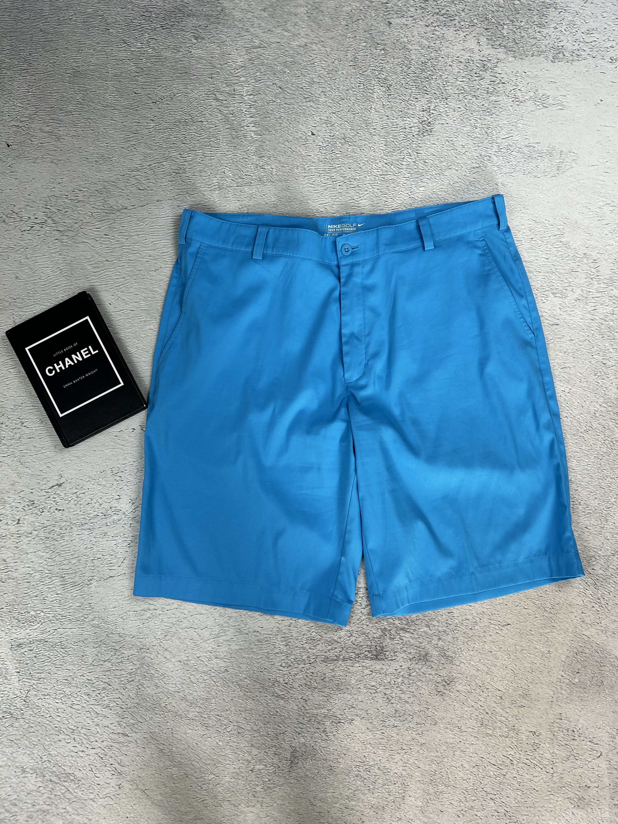 Nike × Nike ACG × Vintage Nike vintage Golf shorts Blue baggy Oldmoney XL size Size US 36 / EU 52 - 4 Thumbnail