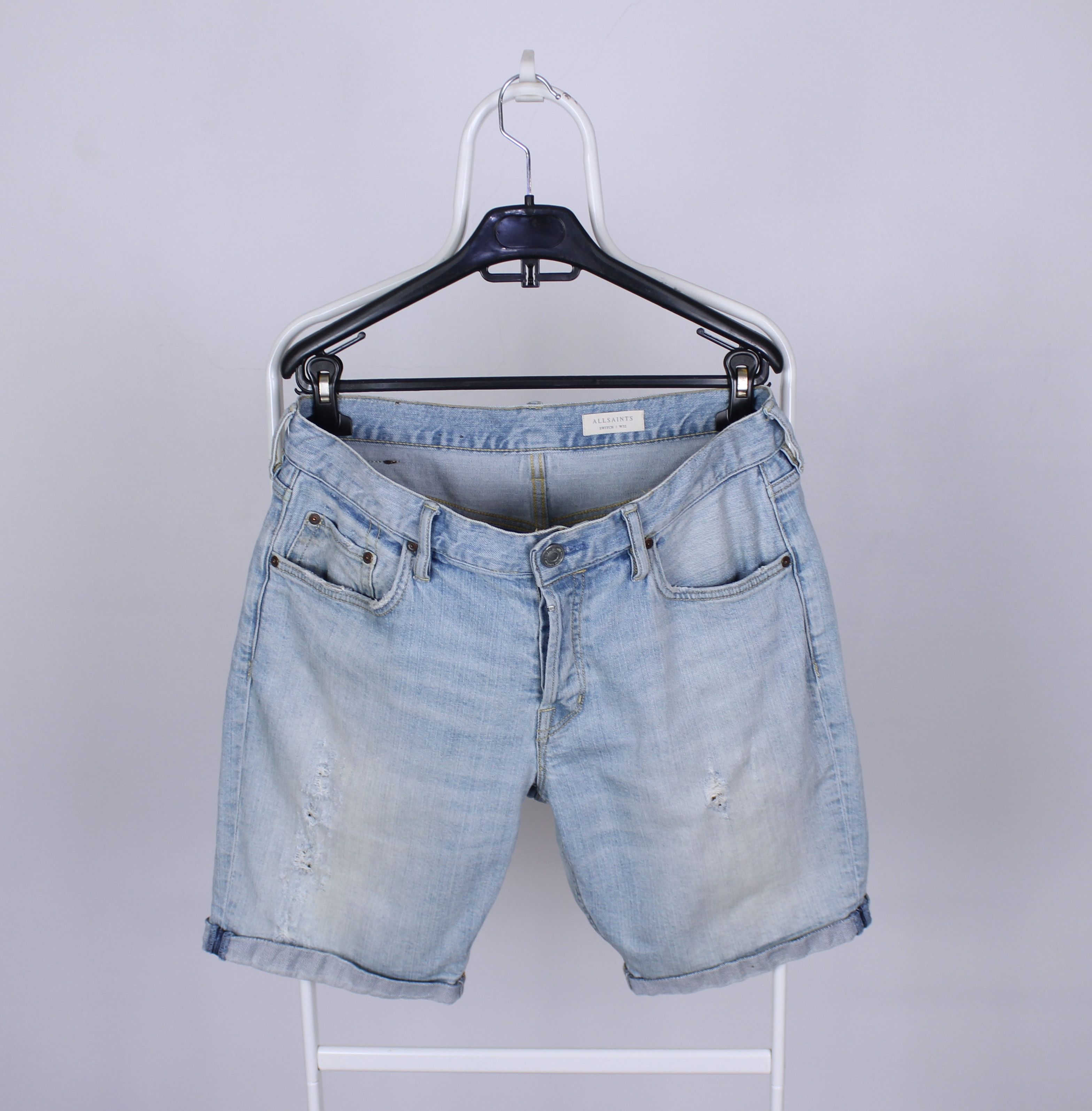 Allsaints Allsaints switch short denim men 32 Size US 32 / EU 48 - 1 Thumbnail