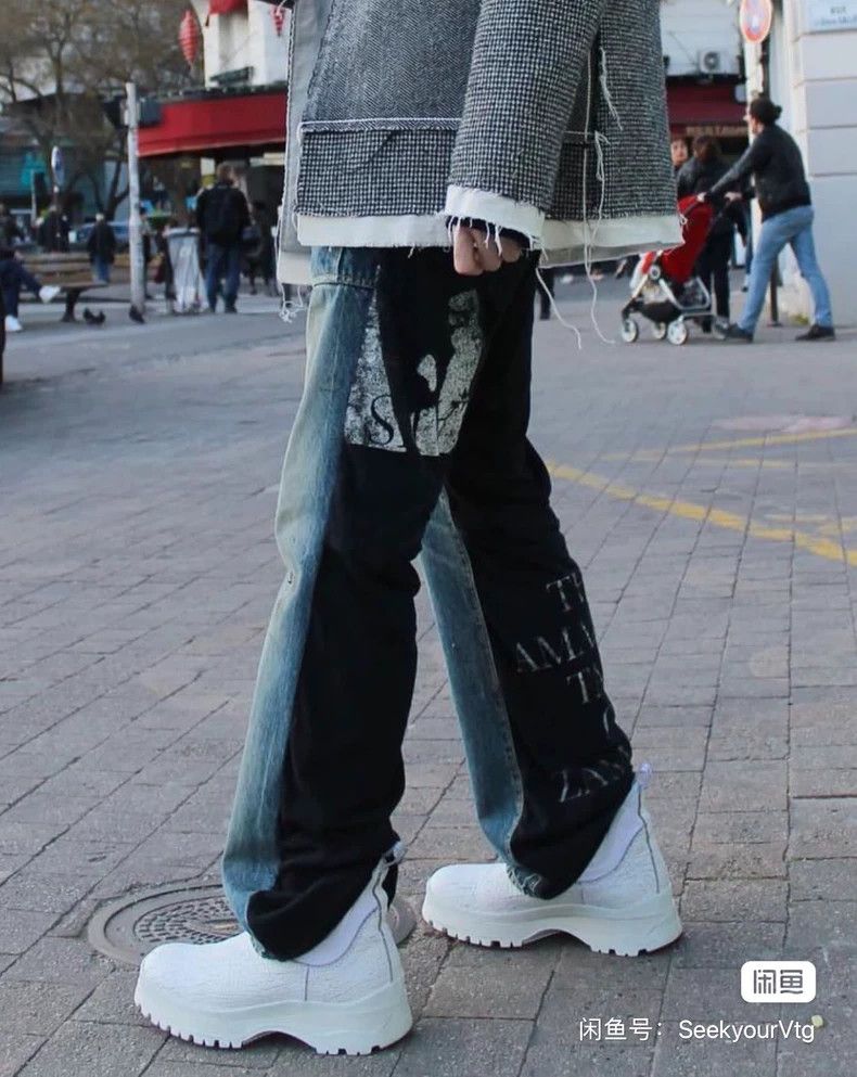 Undercover UNDERCOVER size 3 06 SS t-issue patchwork jeans 2506-Nexta Size US 30 / EU 46 - 7 Thumbnail