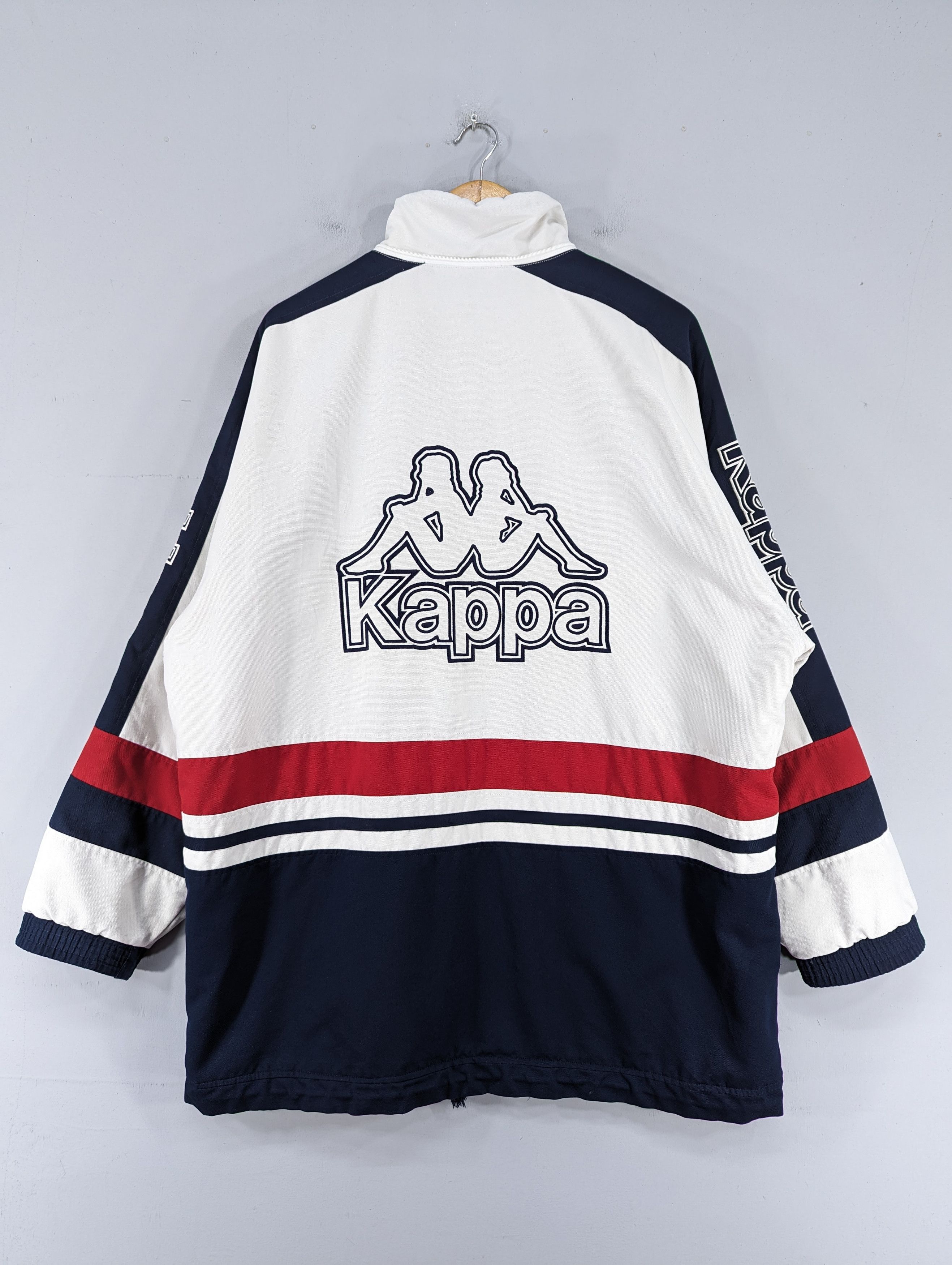 Kappa 🔥Vintage 90s Kappa Big Logo Jacket Size US L / EU 52-54 / 3 - 18 Thumbnail