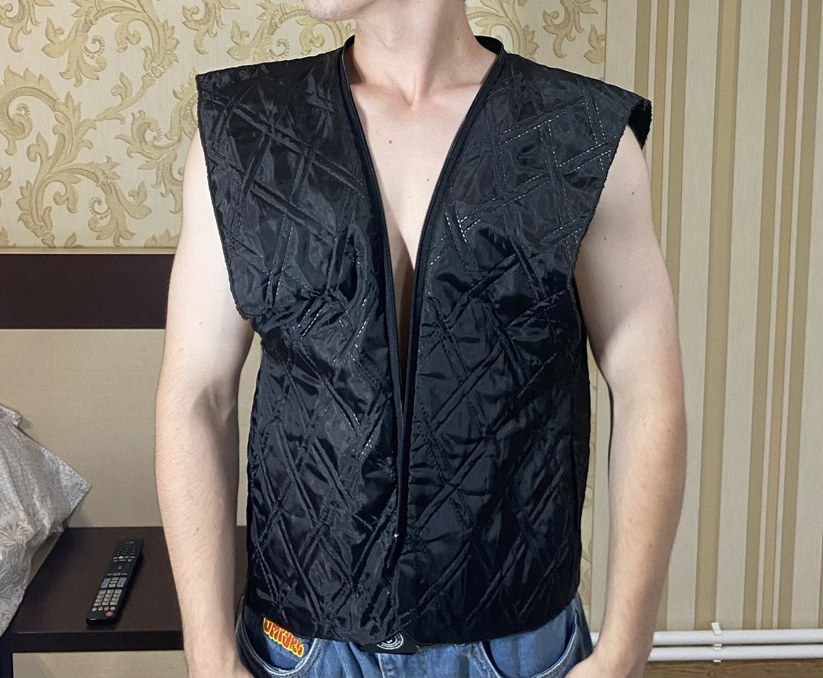 14th Addiction Leather Fur 14TH Addiction Coat Jacket vest avant garde Size US L / EU 52-54 / 3 - 24 Thumbnail