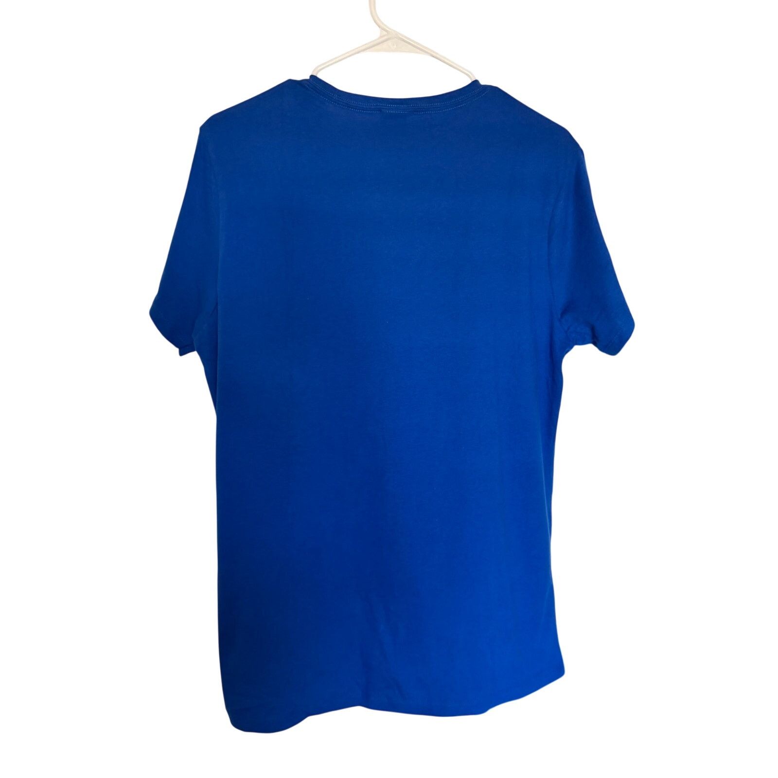 Other Port & Company Short Sleeve Blue "CUBS" Crew Neck T-Shirt Size US L / EU 52-54 / 3 - 7 Thumbnail