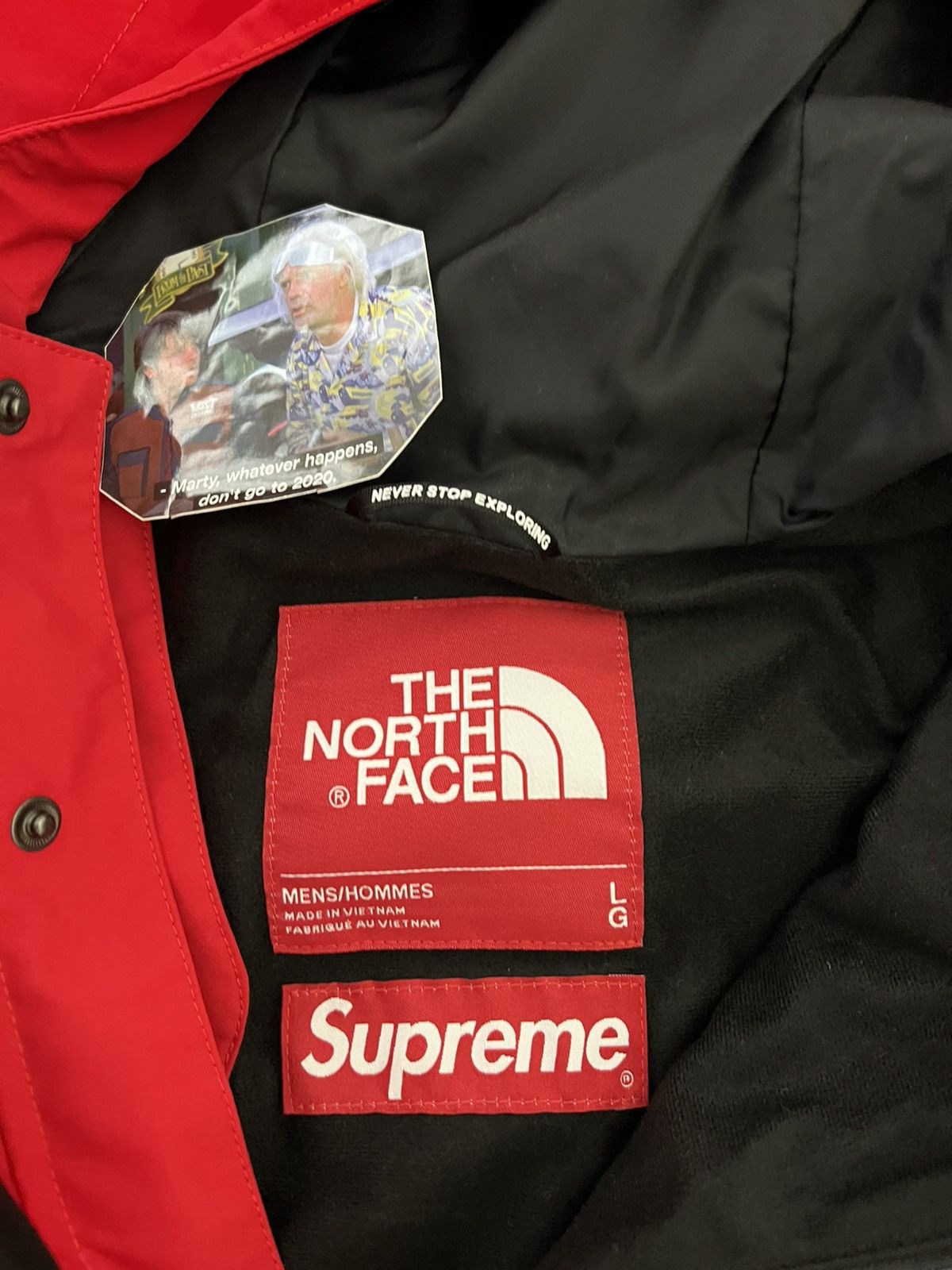 Supreme × The North Face Supreme x TNF S logo Jacket Size US L / EU 52-54 / 3 - 6 Thumbnail