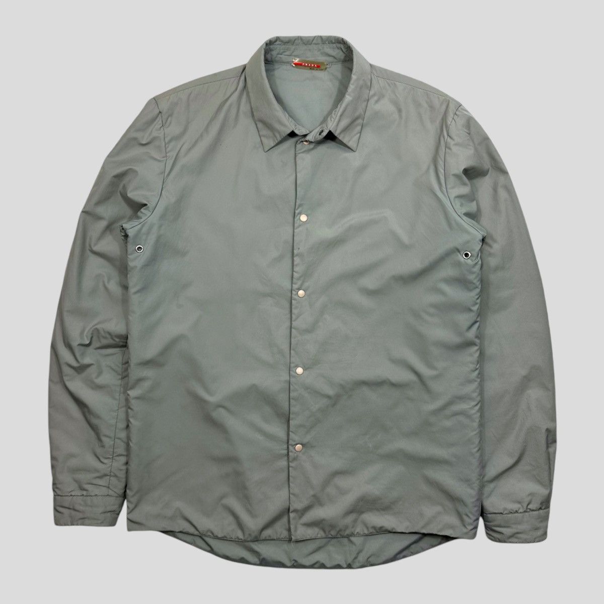 Prada Prada Sport SS00 Padded Nylon Overshirt - M/L Size US M / EU 48-50 / 2 - 2 Thumbnail