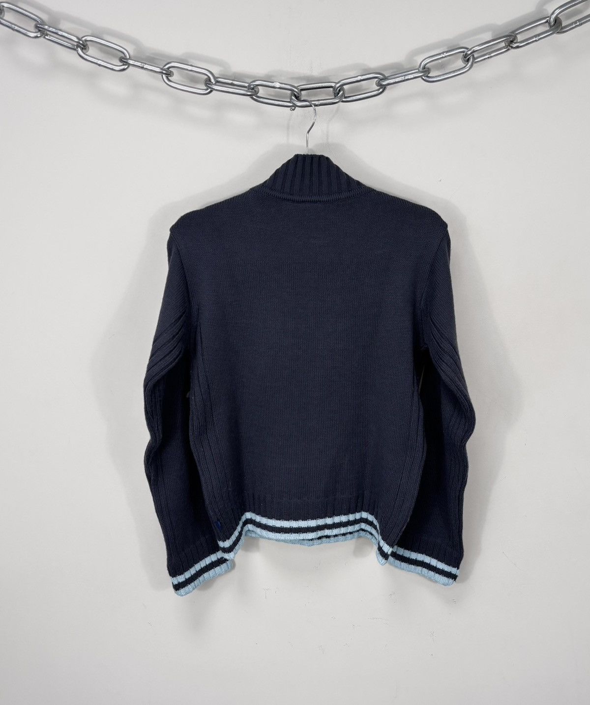O'Neill Vintage O’Neill Y2K Women’s Big Logo Wool Mock Neck Sweater Size L / US 10 / IT 46 - 11 Thumbnail