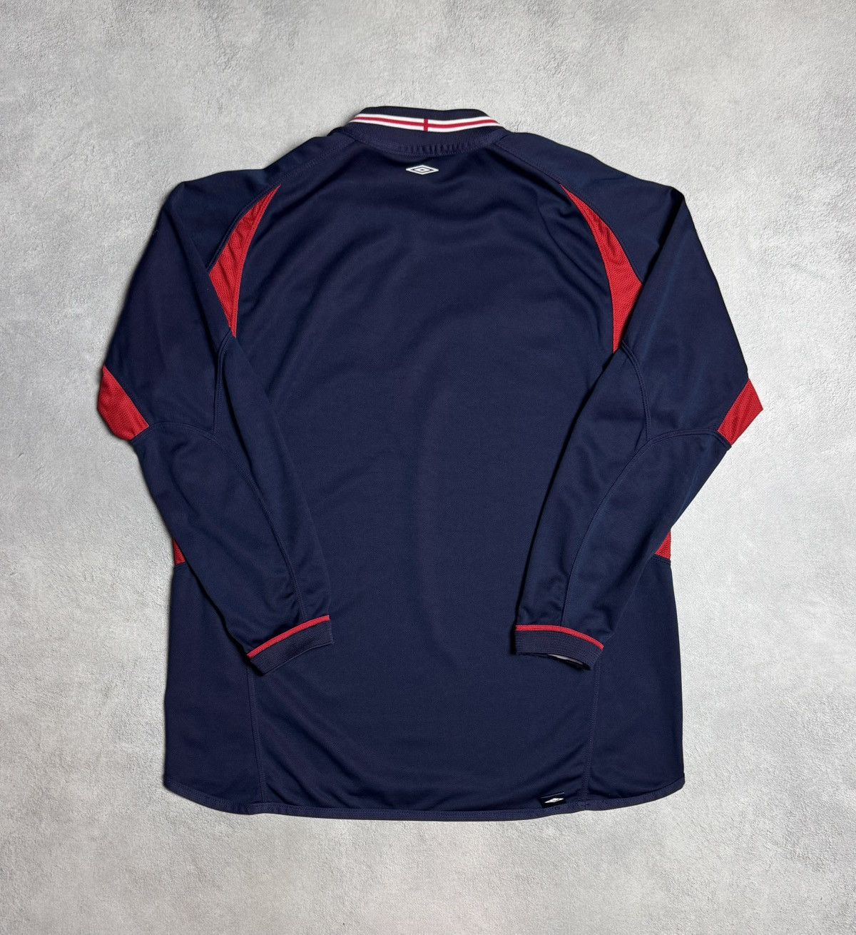 Umbro England 2002/04 Home Shirt Soccer Jersey Long Sleeve Umbro Size US L / EU 52-54 / 3 - 4 Thumbnail