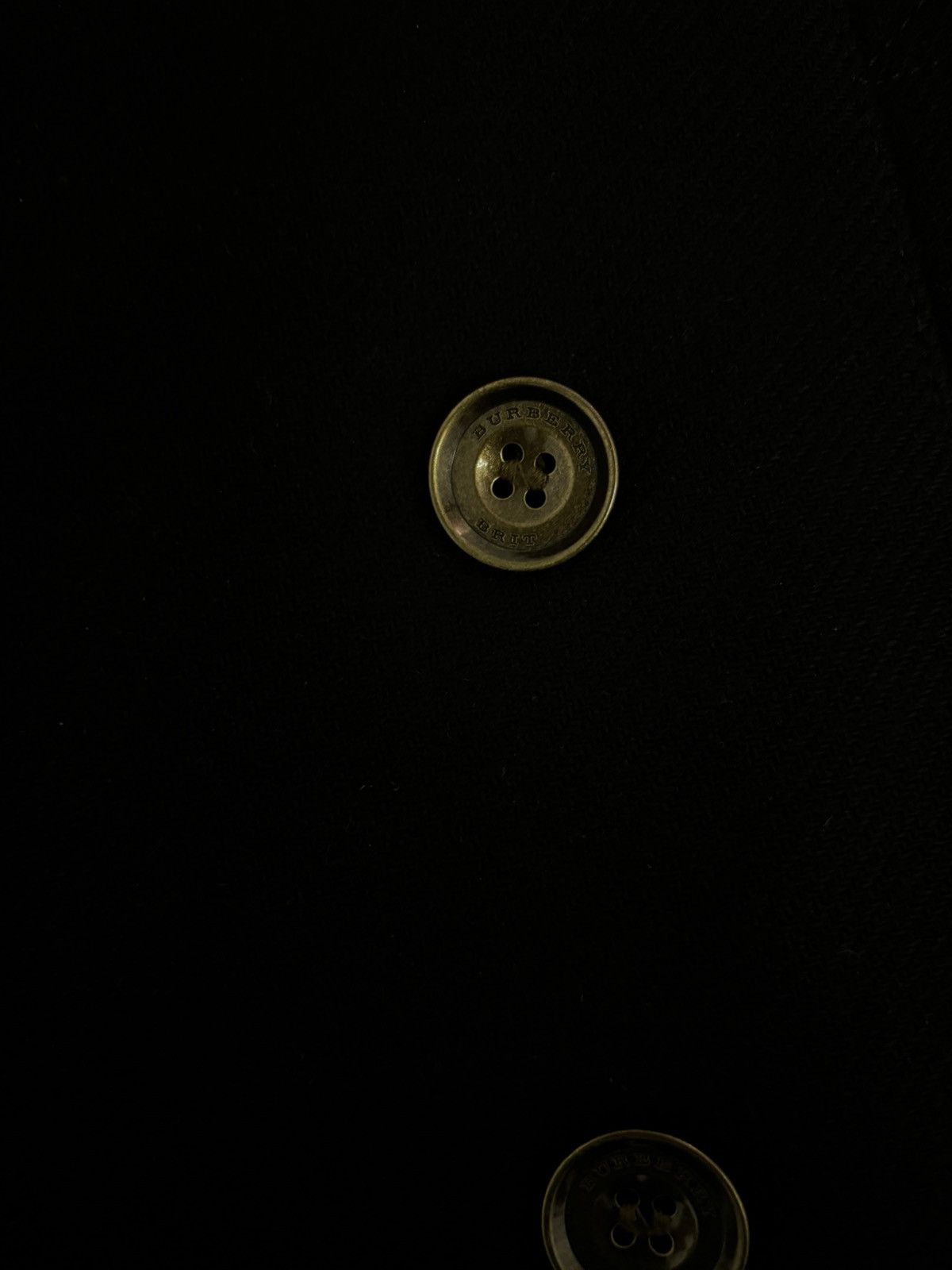 Burberry × Vintage Burberry Brit double-breasted peacoat Size XS / US 0-2 / IT 36-38 - 5 Thumbnail