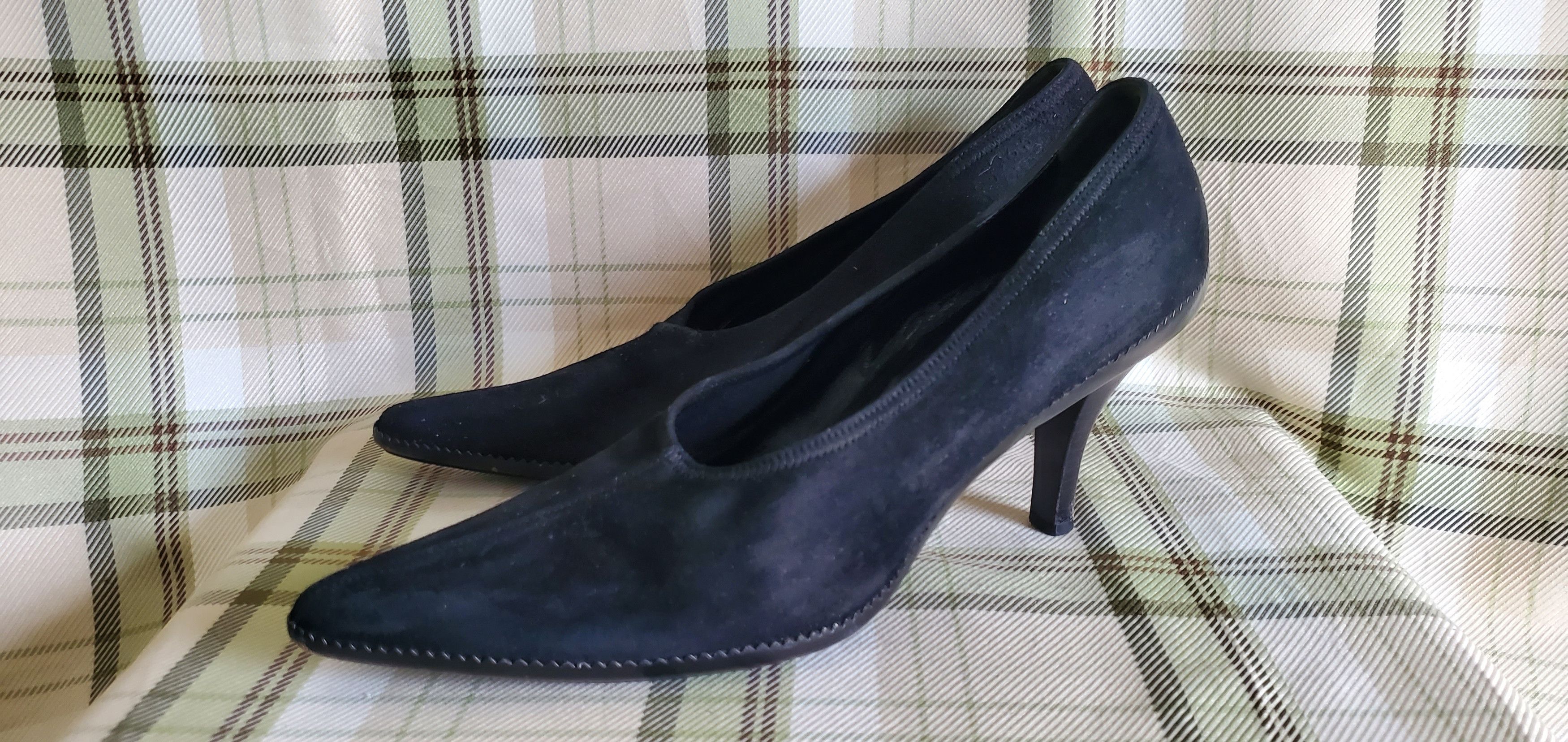 Jil Sander Jil Sander Suede Leather Heel Shoes Size US 9 / IT 39 - 2 Thumbnail