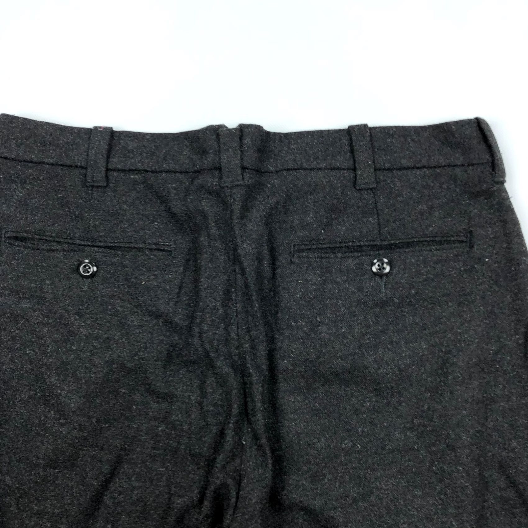 Gap VINTAGE GAP Pants Mens 34x32 Wool Blend Stretch Y2K Charcoal Size US 34 / EU 50 - 4 Thumbnail