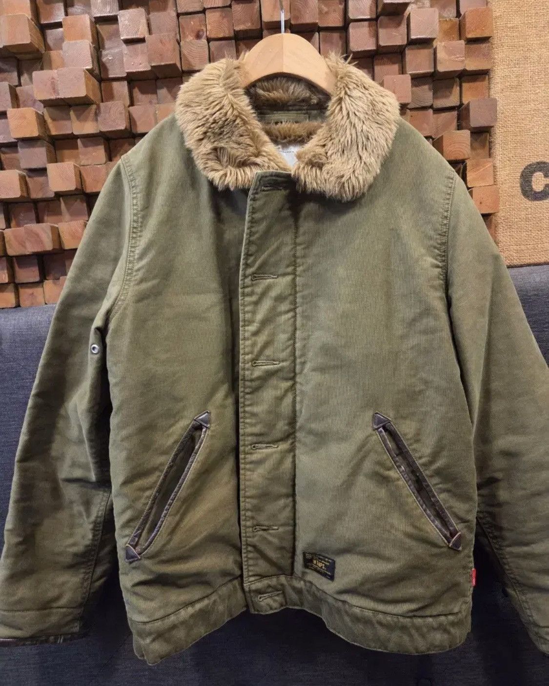Wtaps Wtaps 15AW N-1 Navy Deck Jacket Size US L / EU 52-54 / 3 - 2 Thumbnail