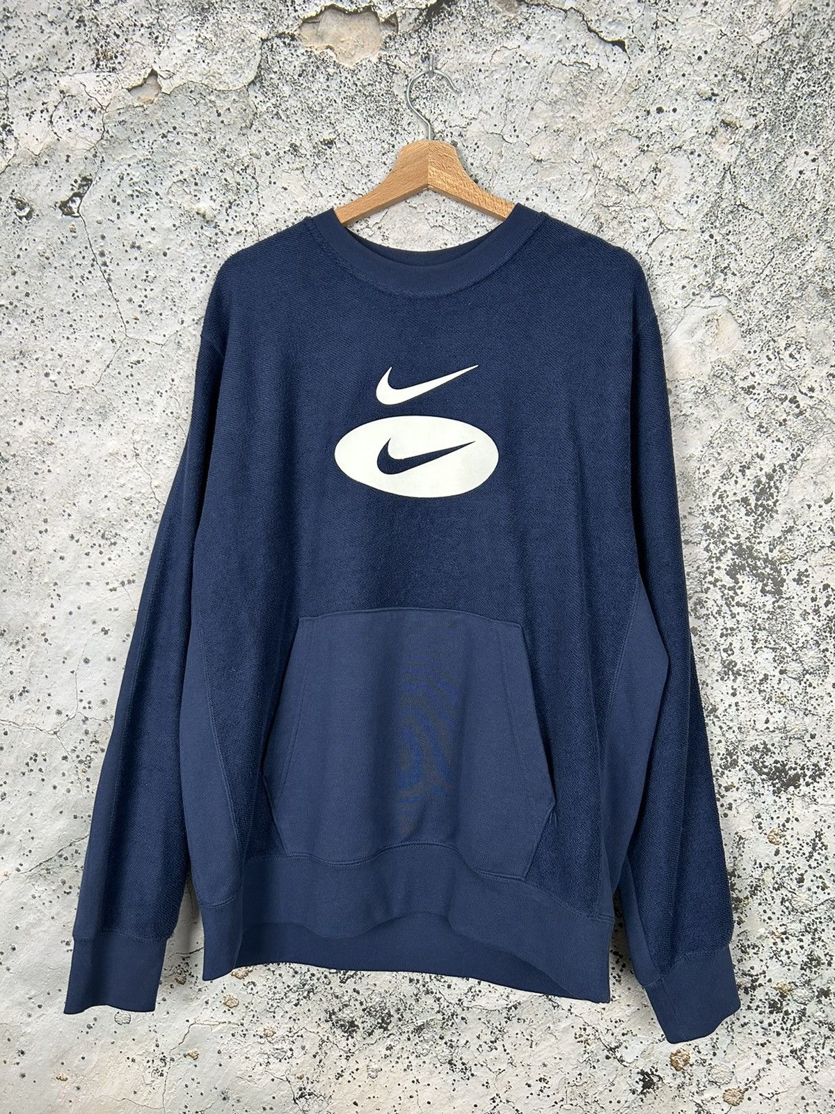 Nike Nike Center Double Swoosh Streetwear Hype Sportswear Size US L / EU 52-54 / 3 - 1 Thumbnail