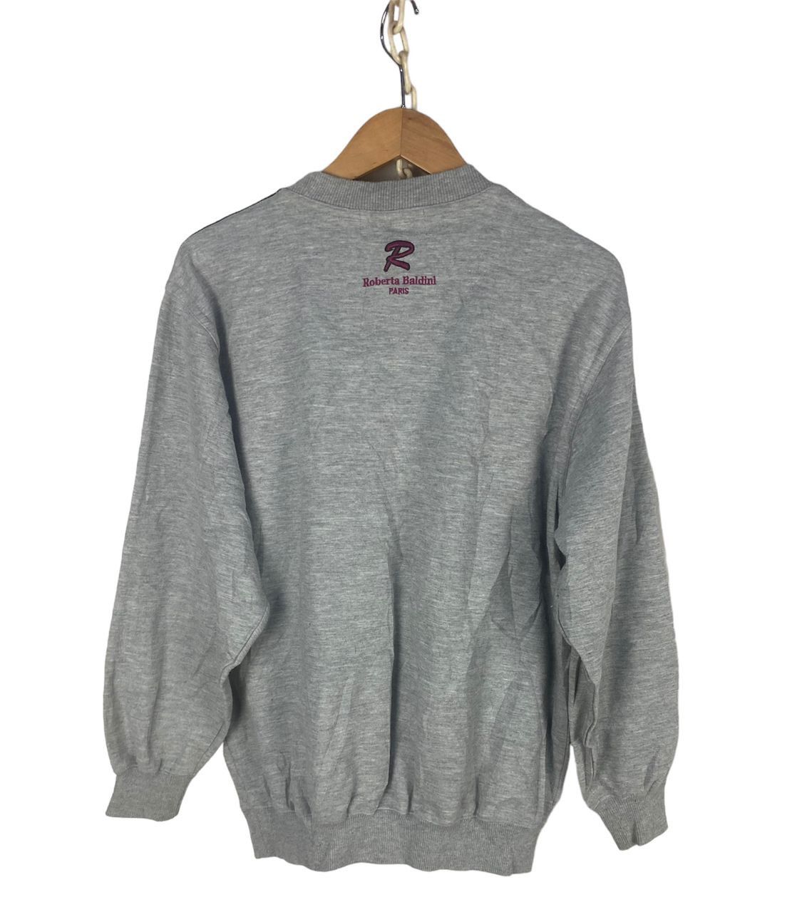 Japanese Brand Roberta baldini paris spellout sweatshirt Size US M / EU 48-50 / 2 - 2 Thumbnail