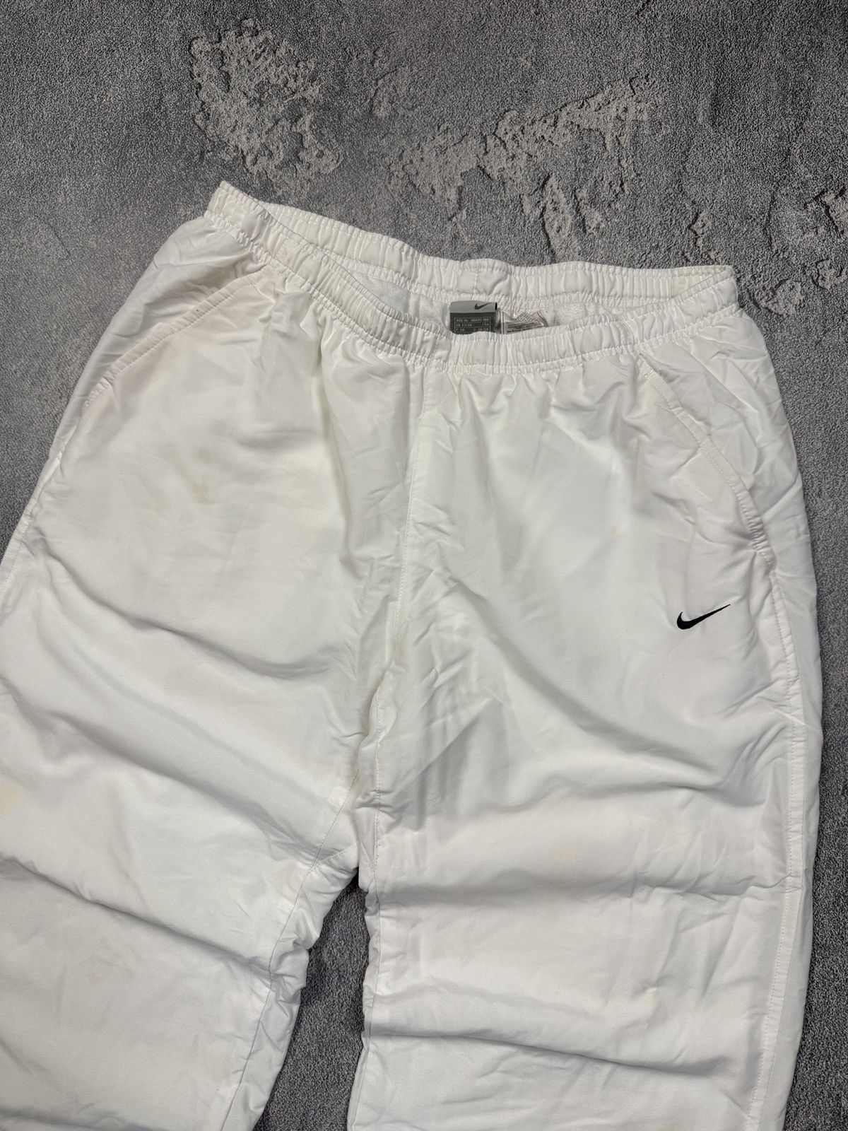 Nike Nike vintage white track pants small swoosh 2000s Size US 36 / EU 52 - 3 Thumbnail