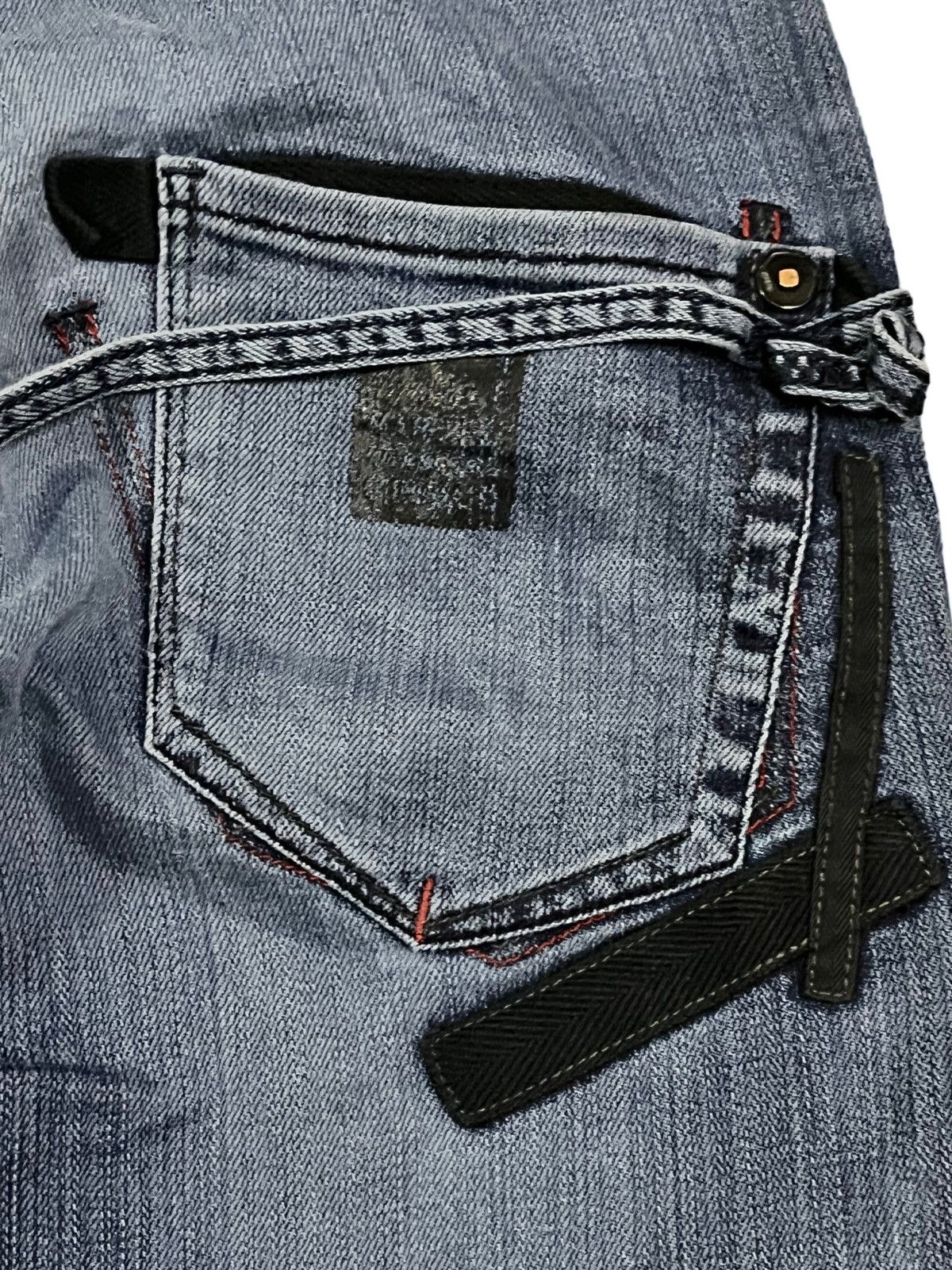 Beauty Beast × Marithe + Francois Girbaud Vintage Marithe Francois Girbaud Punk Denim Size US 31 - 12 Thumbnail