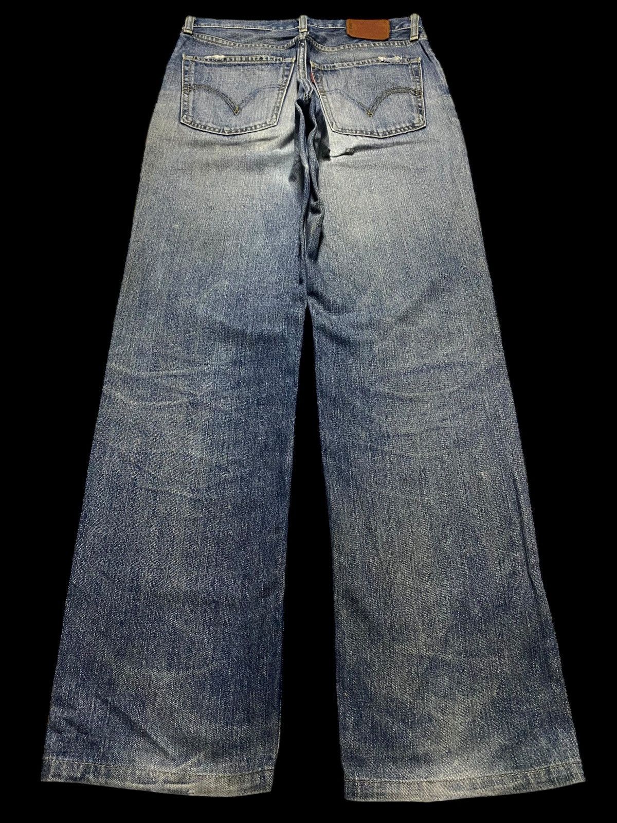 Levi's Vintage Clothing Japan Levis 502 90s Sandy Wash Style Distressed Loose Jeans Size US 30 / EU 46 - 3 Thumbnail