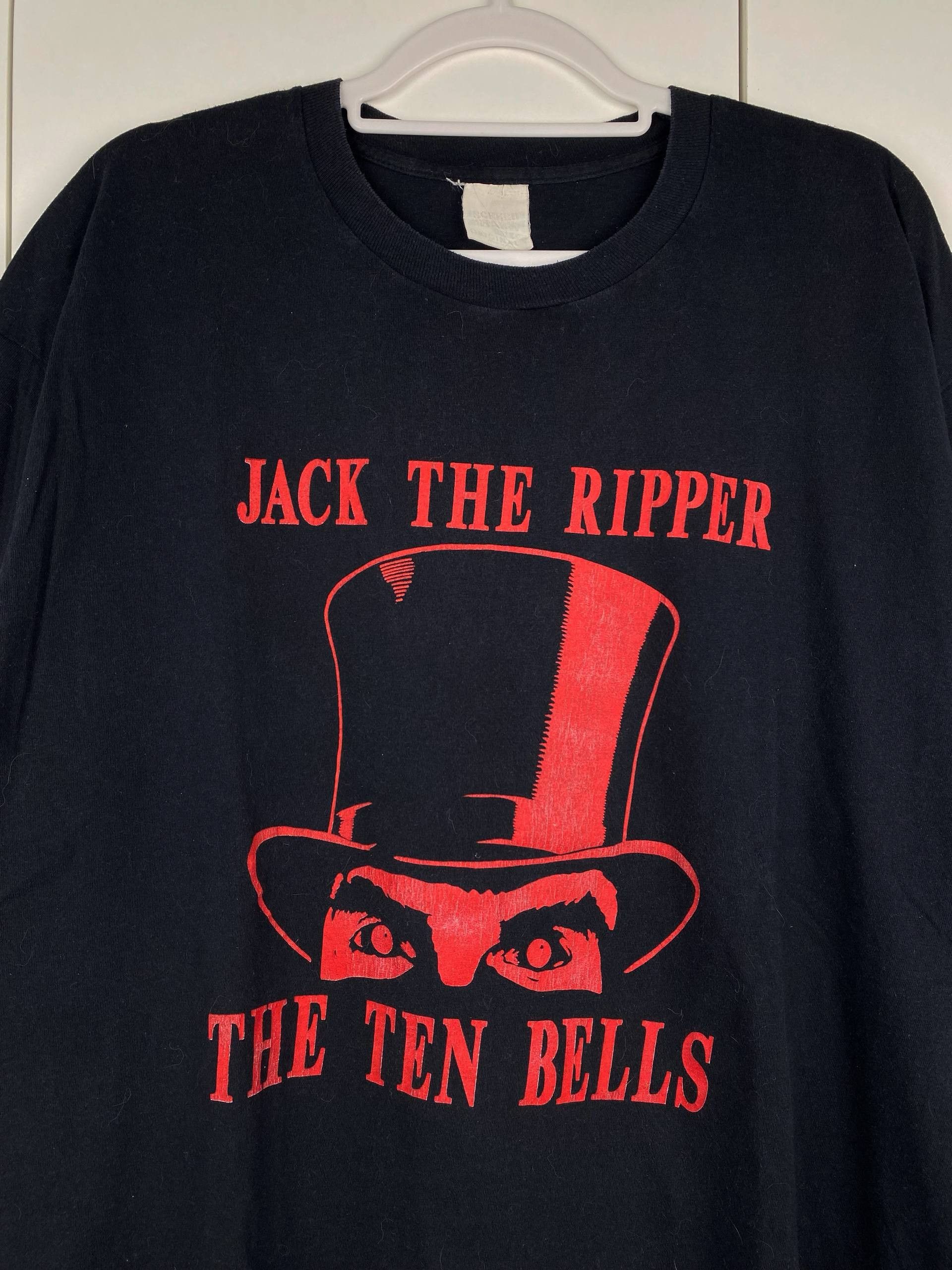 Vintage Vintage Jack The Ripper 90s Serial Killer Graphic Tee Size US XL / EU 56 / 4 - 3 Thumbnail