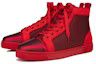 Christian Louboutin o1s1wg110924 Louis Orlato Flat High Sneaker in Red Size US 11 / EU 44 - 2 Thumbnail
