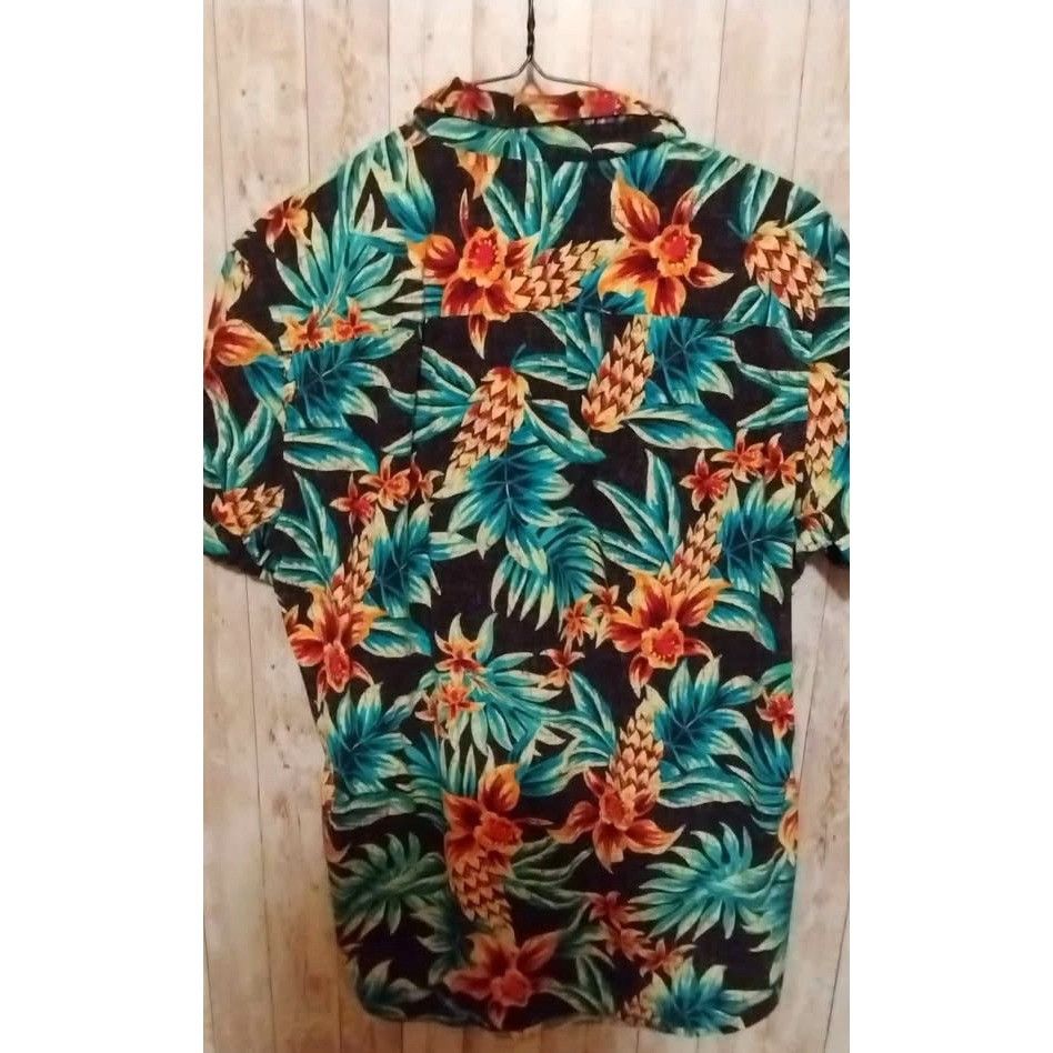 George Hawaiian Short Sleeve Shirt Mens Slim Fit Button Down Tropic Size US M / EU 48-50 / 2 - 3 Thumbnail