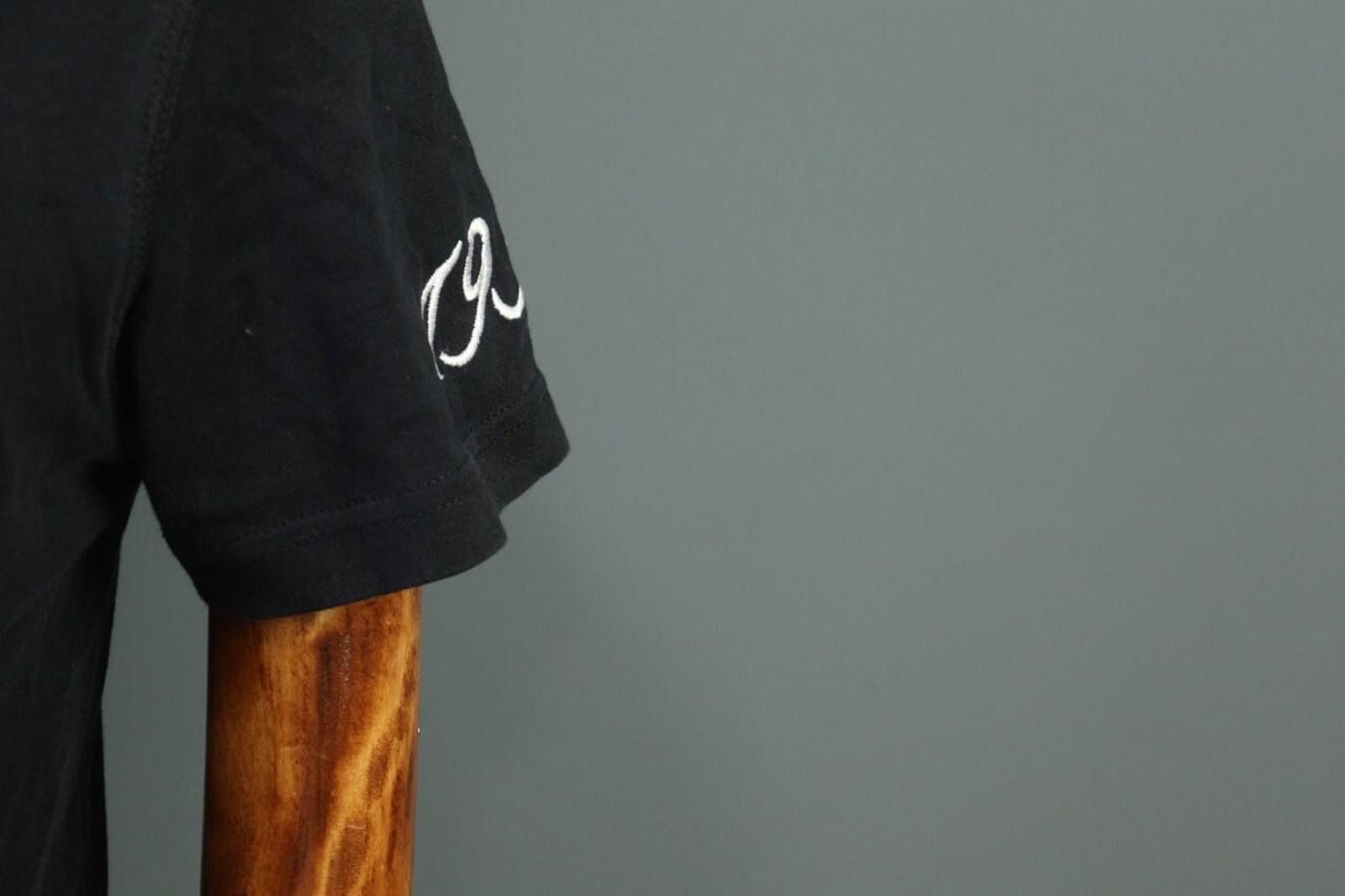 La Martina La Martina Black 100% Cotton Collared Polo Shirt Size L Size US L / EU 52-54 / 3 - 6 Thumbnail