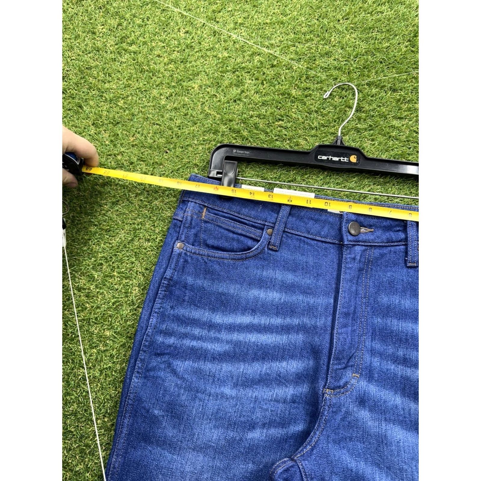 Wrangler Wrangler Jeans Womens 33x34 Retro Bailey High Rise Flare Stretch Bell Bottom NWT Jeans Regular 33 Blue Retro Womens Size 24" / US 00 / IT 34 - 7 Thumbnail
