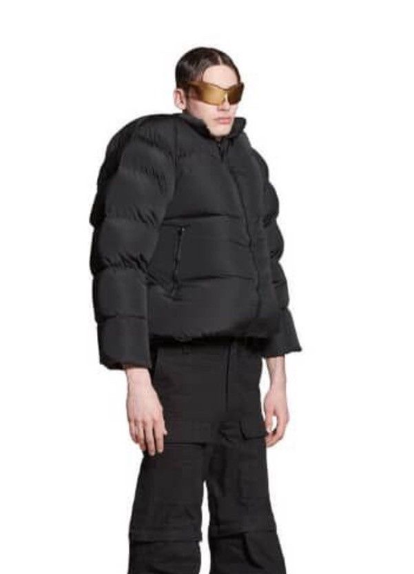Balenciaga Unity Sports Icon Inflatable Racer Puffer Jacket Size US L / EU 52-54 / 3 - 1 Thumbnail