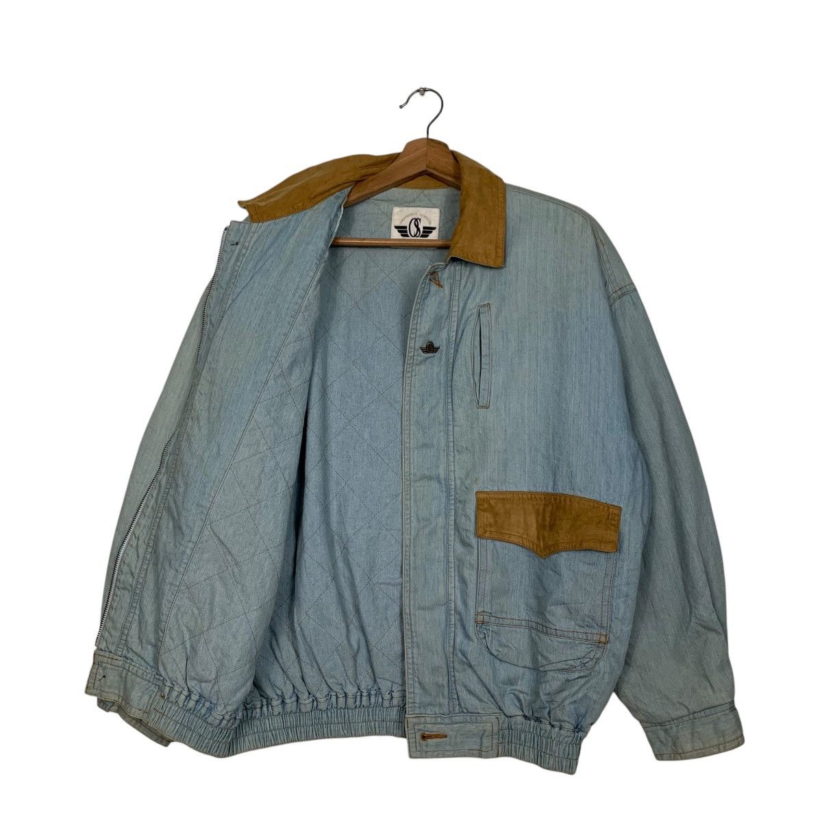 Vintage 90's UNIVERSAL CURATOR Washed Jeans Jacket #2752-C124 Size US M / EU 48-50 / 2 - 10 Thumbnail