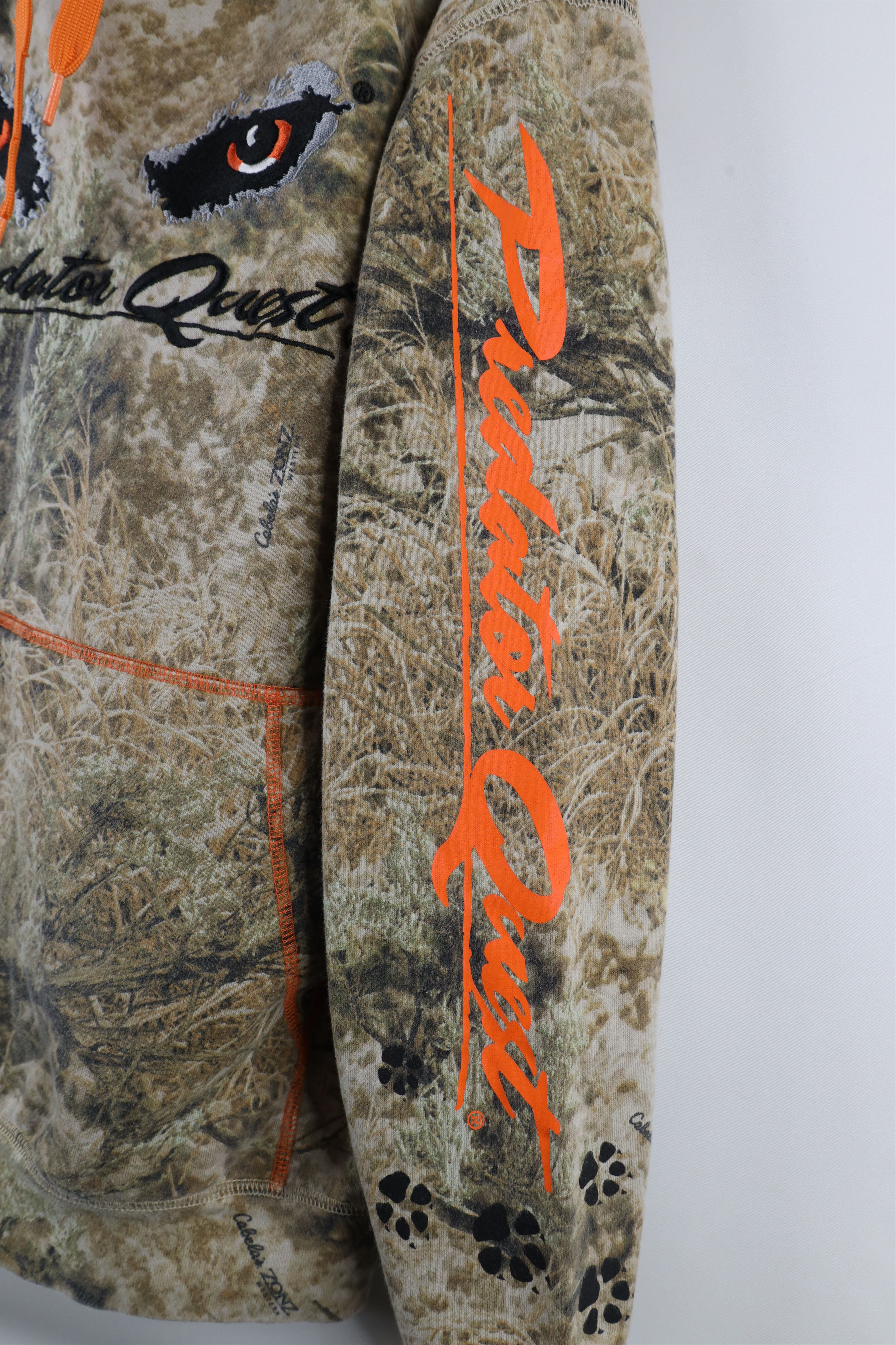 Cabelas × Vintage Vintage Cabelas Predator Quest Camouflage Hoodie Sweatshirt Size US M / EU 48-50 / 2 - 4 Thumbnail