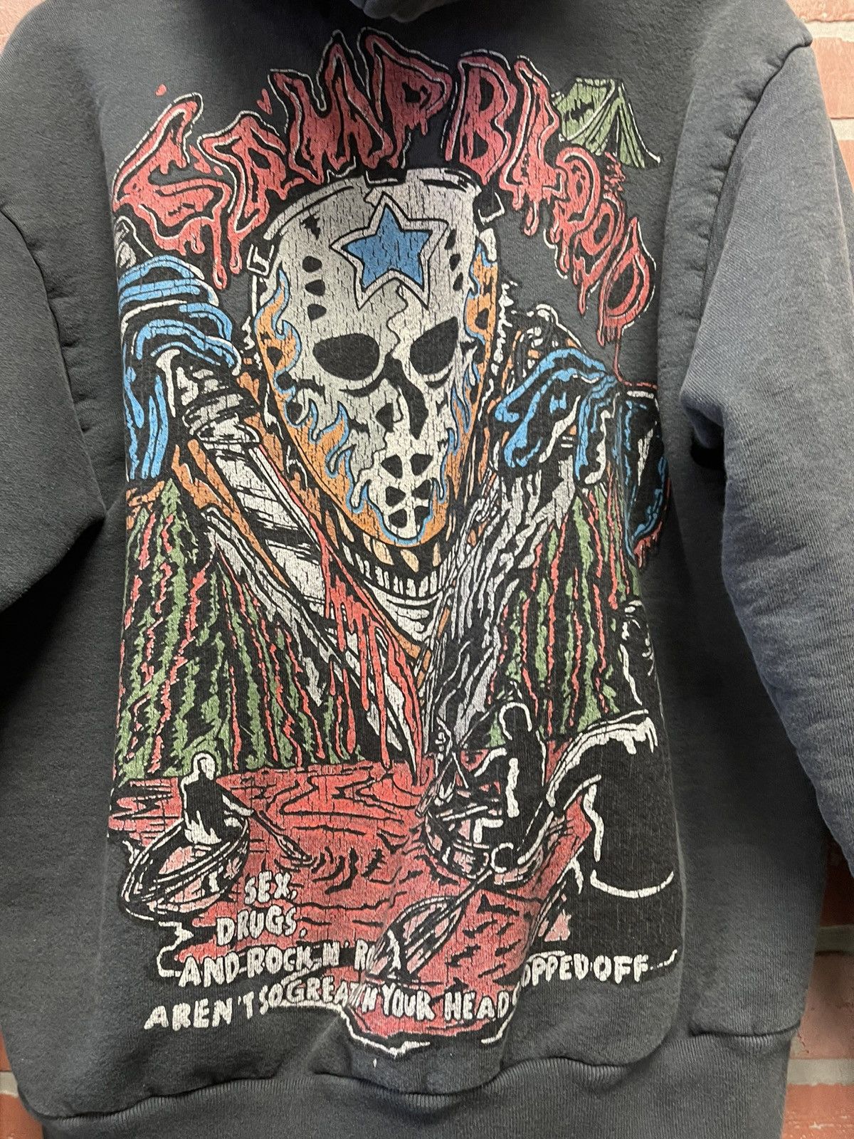 Warren Lotas Size M - Warren Lotas “Camp Blood” Hoodie Grey Very Clean! Size US M / EU 48-50 / 2 - 7 Thumbnail