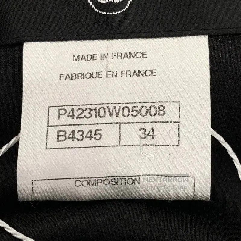 Chanel Chanel Black Wool Women's Coat . Size XXS / US 00 / IT 34 - 6 Thumbnail