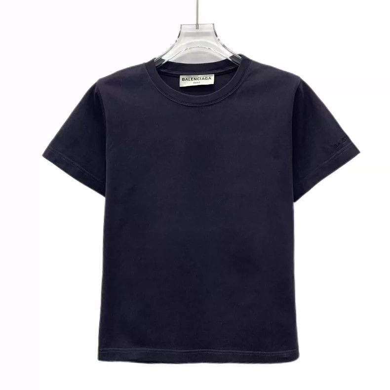 Balenciaga Balenciaga Black cotton crew neck short sleeve T-shirt Size US L / EU 52-54 / 3 - 1 Thumbnail