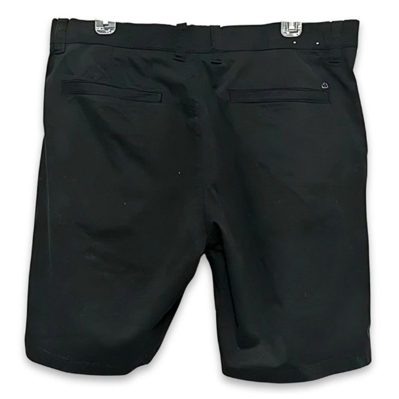 Other NNO7 Bermuda Shorts Flat Front Pockets Belt Loops Black M 34 Size US 34 / EU 50 - 5 Thumbnail